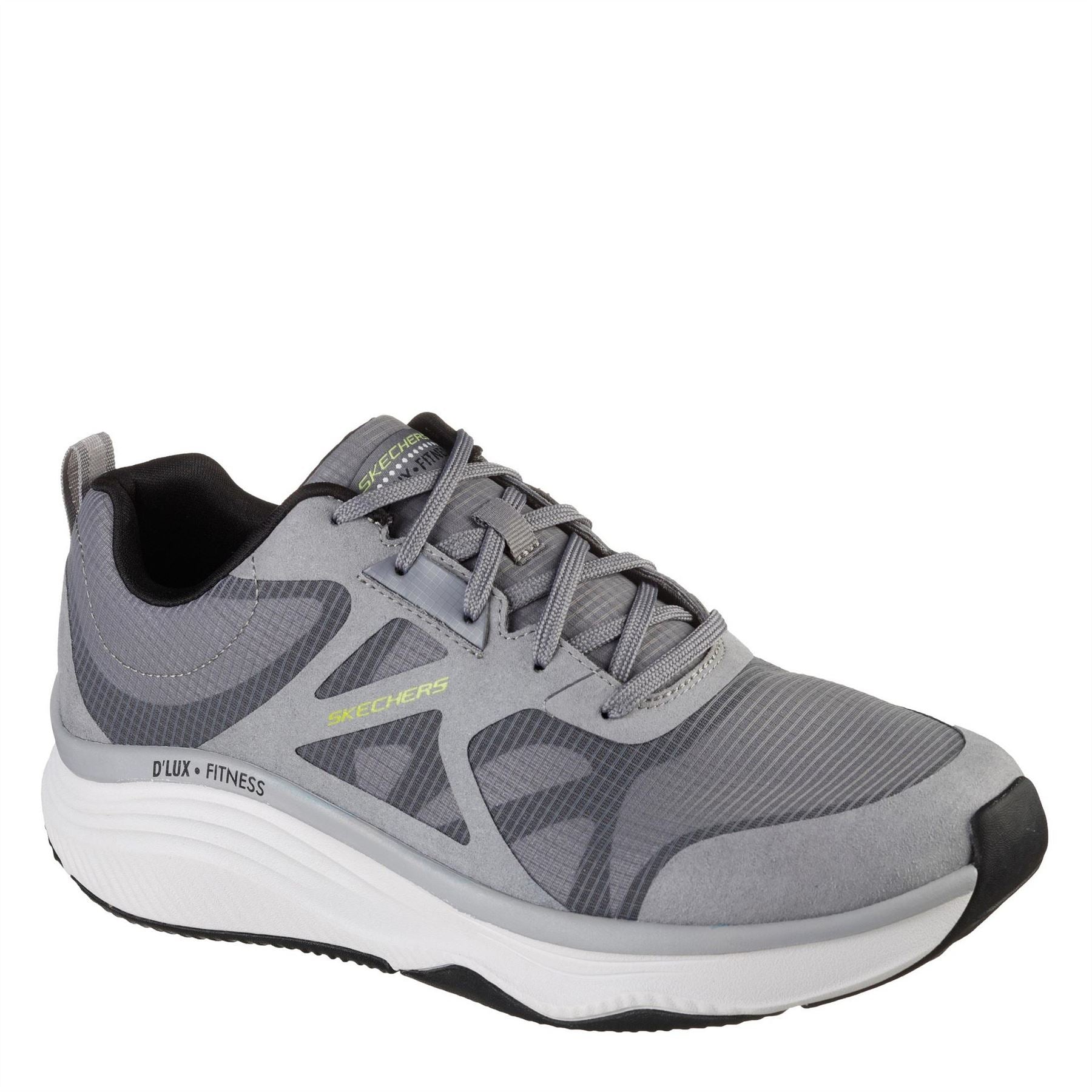 Skechers Dlux Fit Low Top Running Sneakers