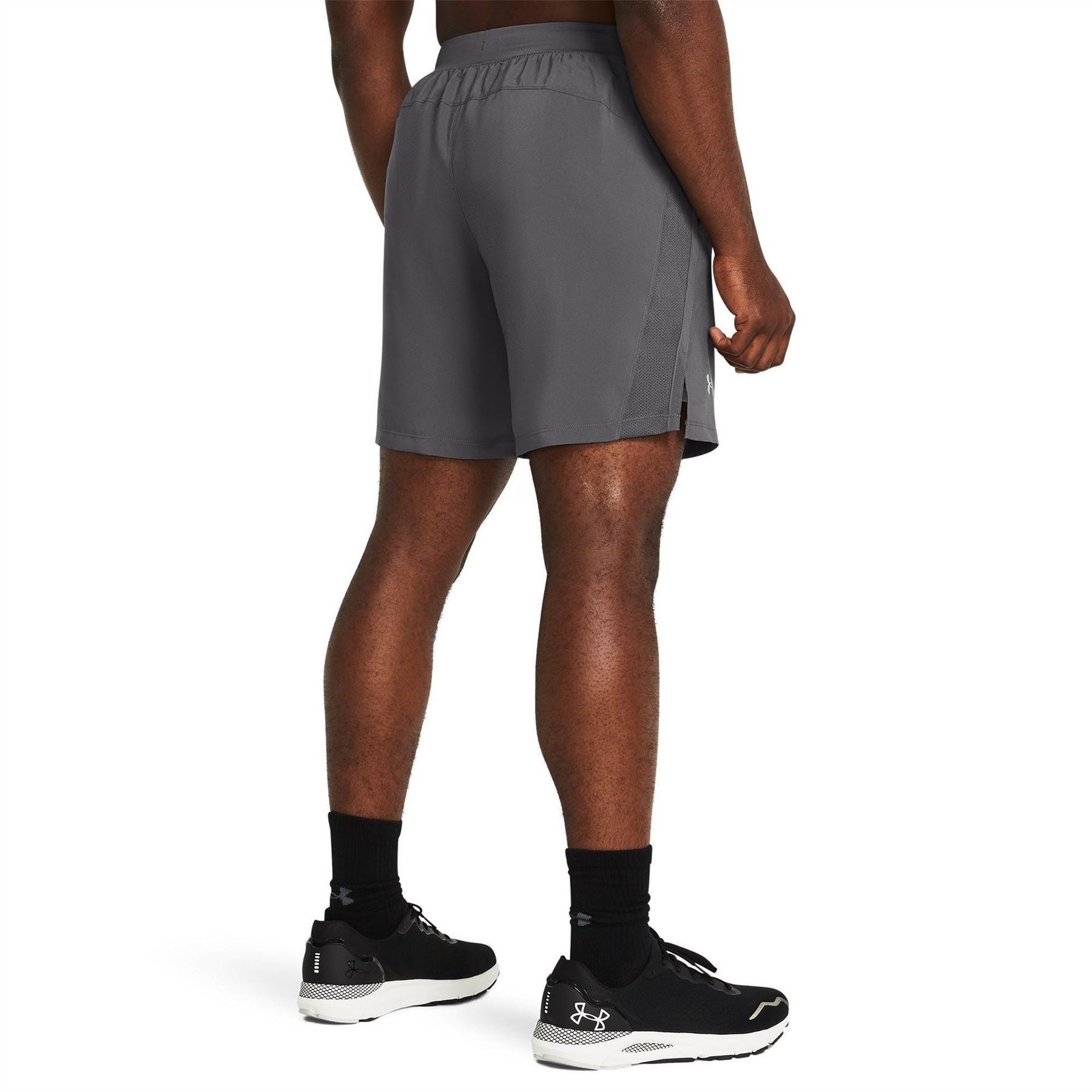 Under Armour Mens Armour Ua Launch 2 In 1 7 Shorts