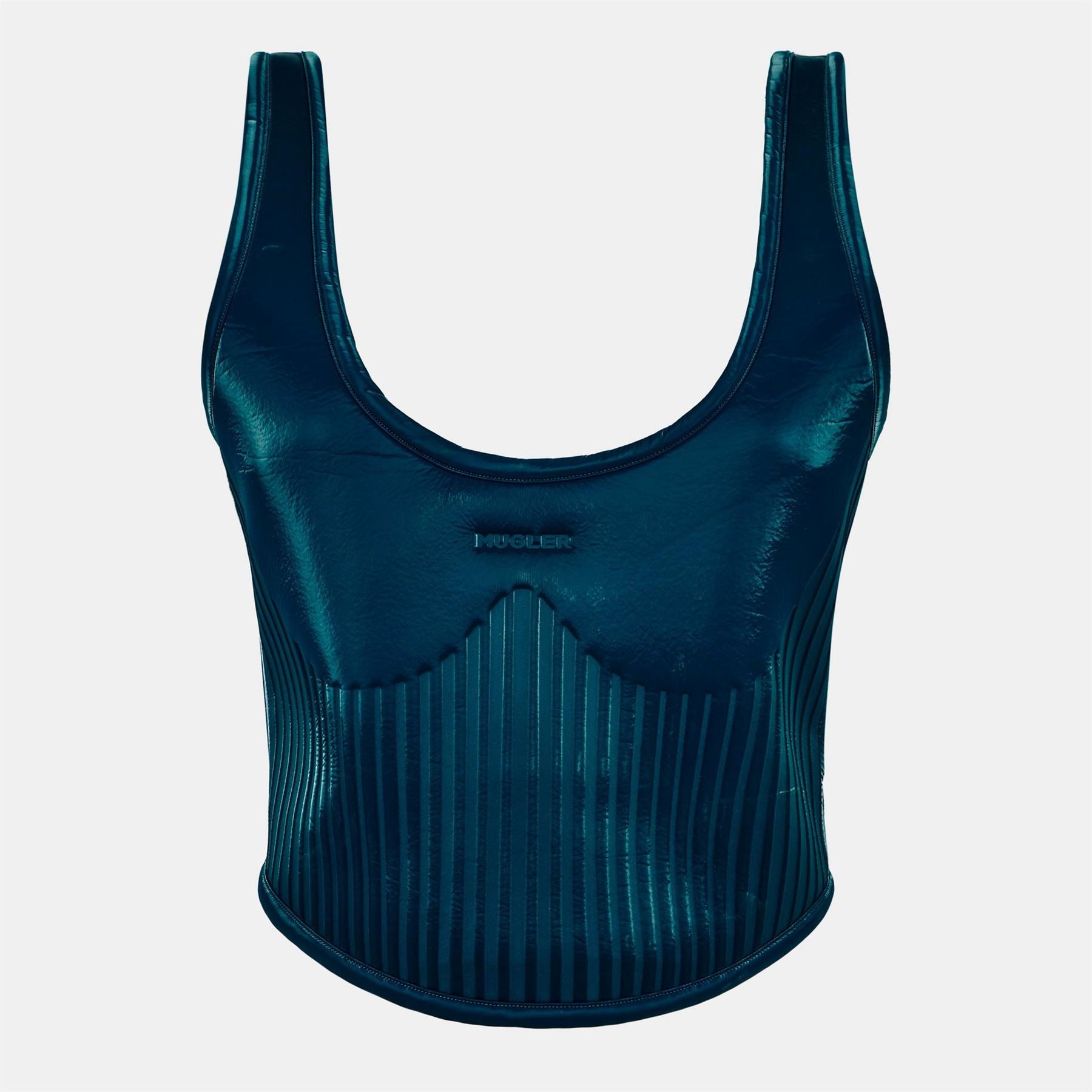 Mugler Cropped Crop Top
