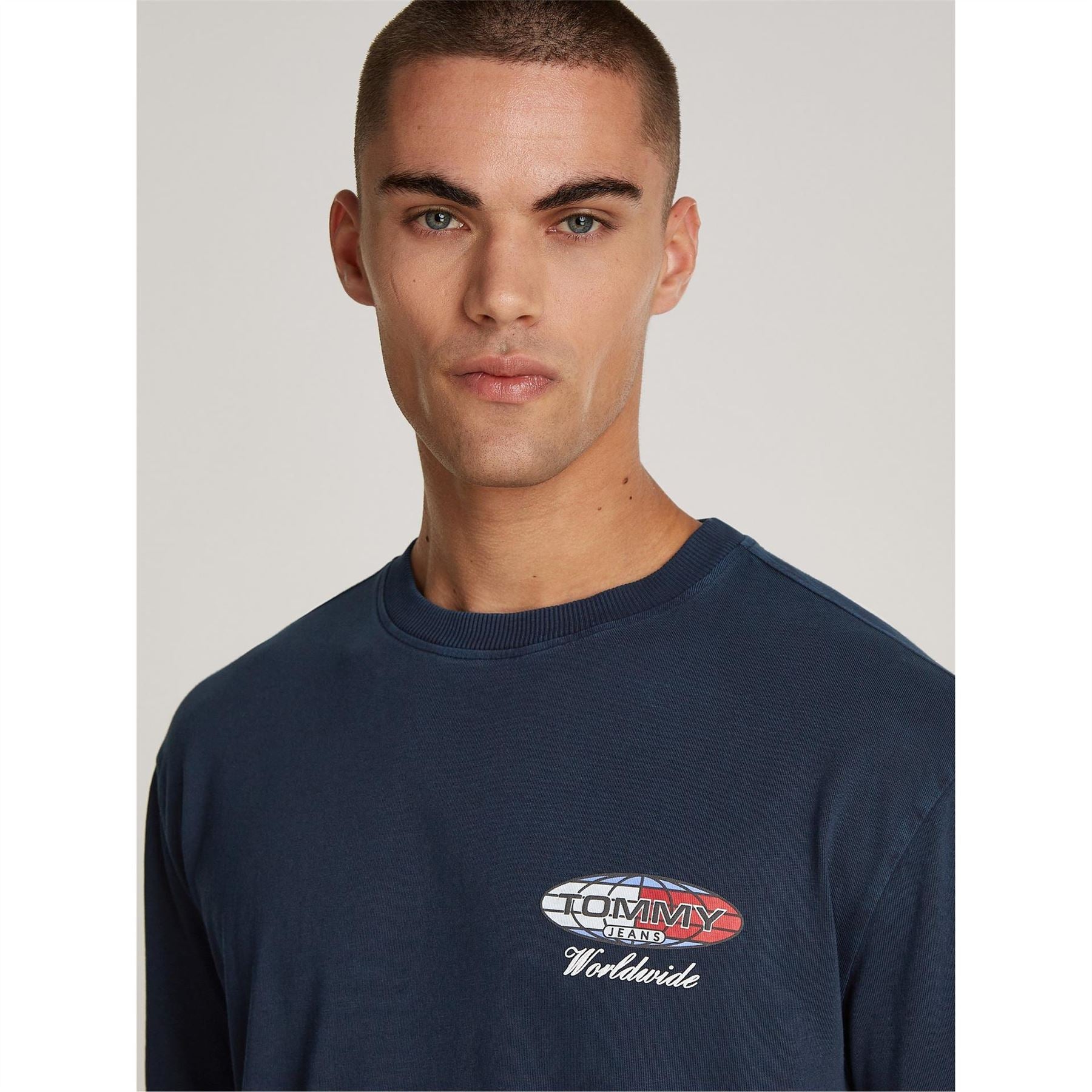 Tommy Jeans Globe Short Sleeved T-Shirt