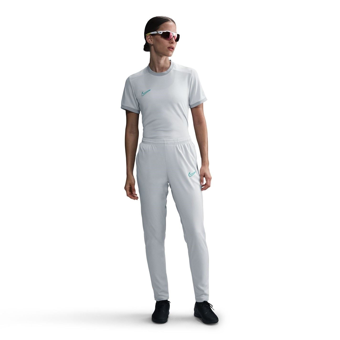 Nike Womens Dri Fit Academy Short Sleeve Football Top