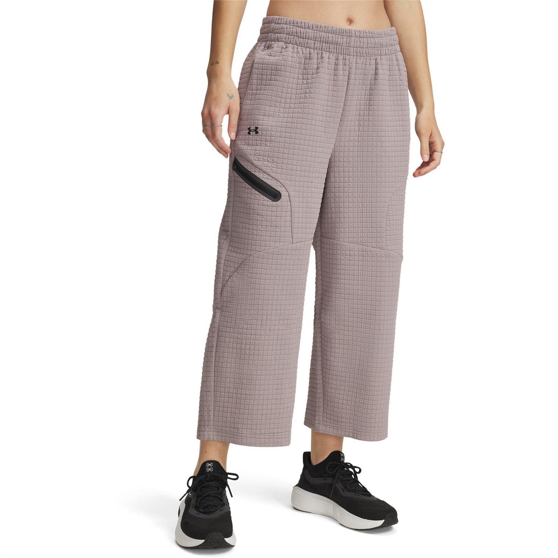 Under Armour Cropped Open Hem Fleece Joggers