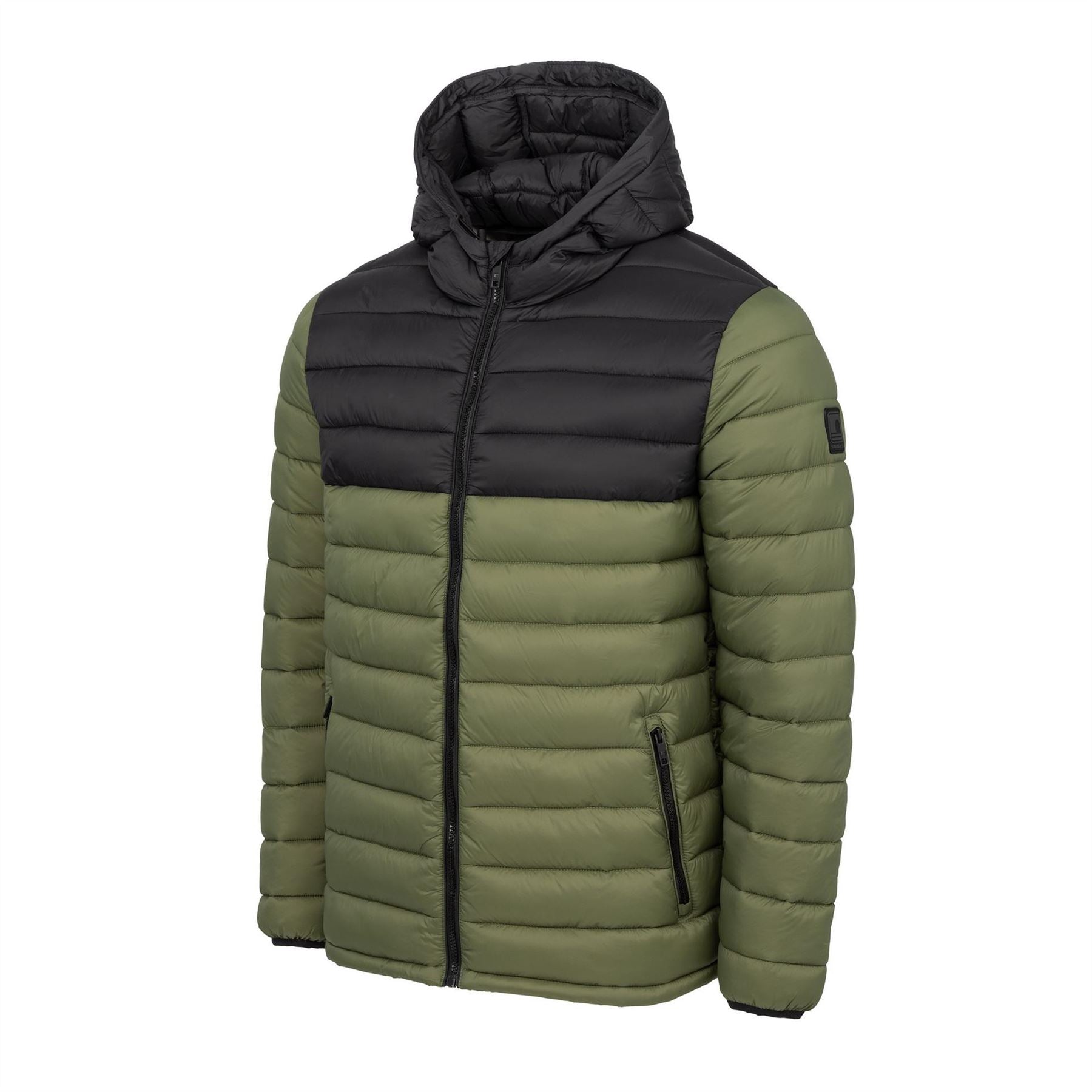 SoulCal Mens Micro Bubble Hooded Jacket