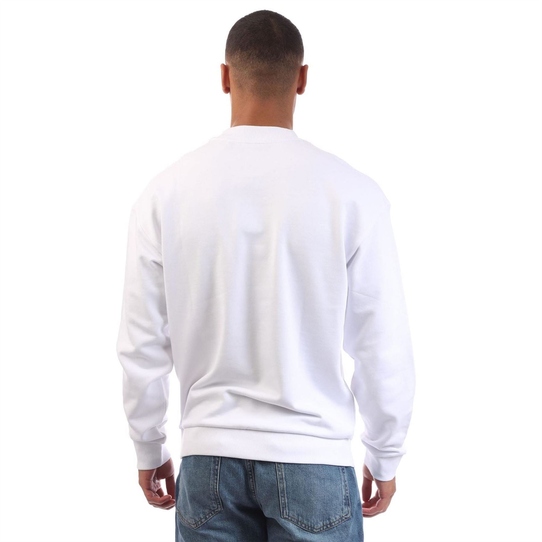 Hugo Logo Print Crewneck Sweatshirt