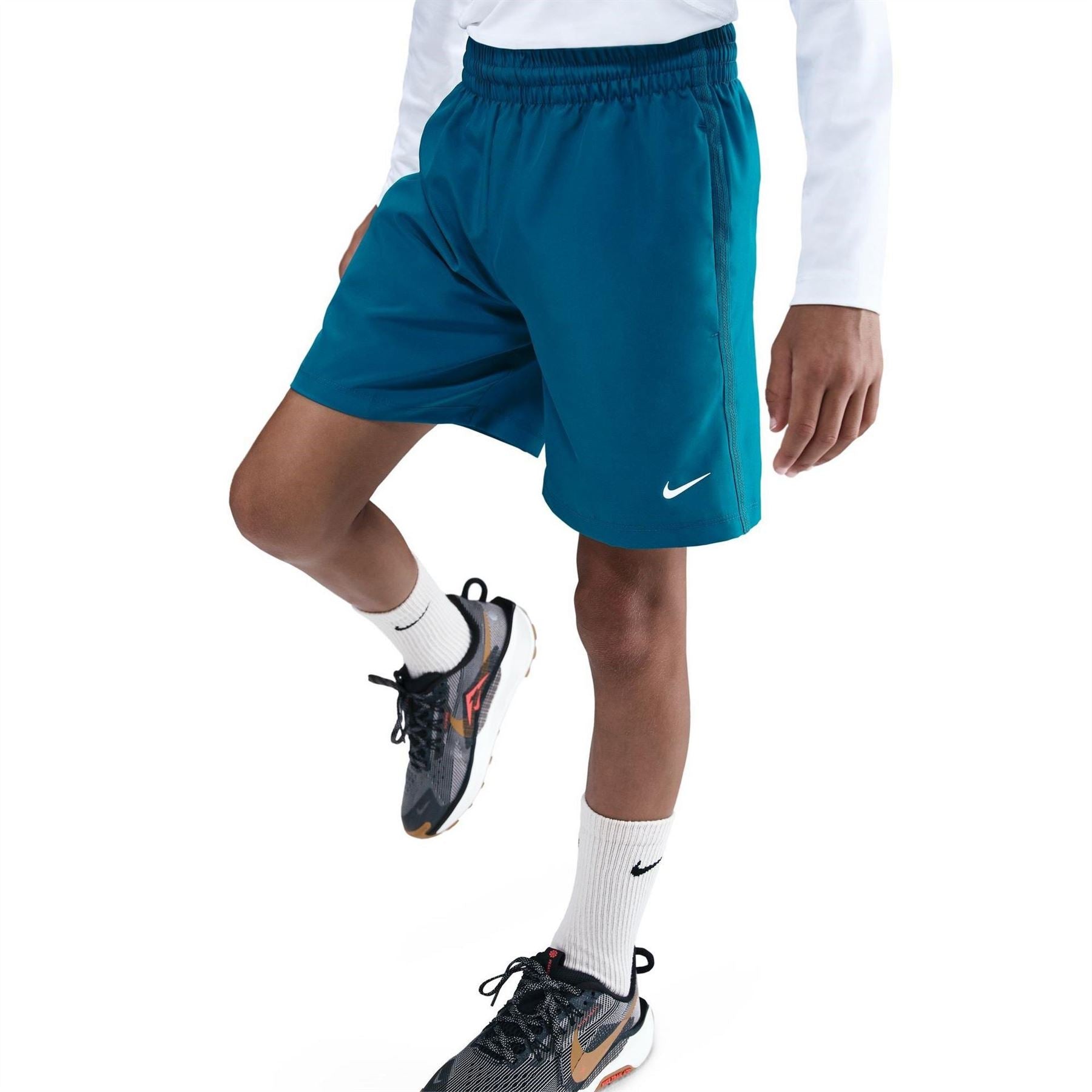 Nike Multi Big Kids (boys) Dri Fit Training Shorts