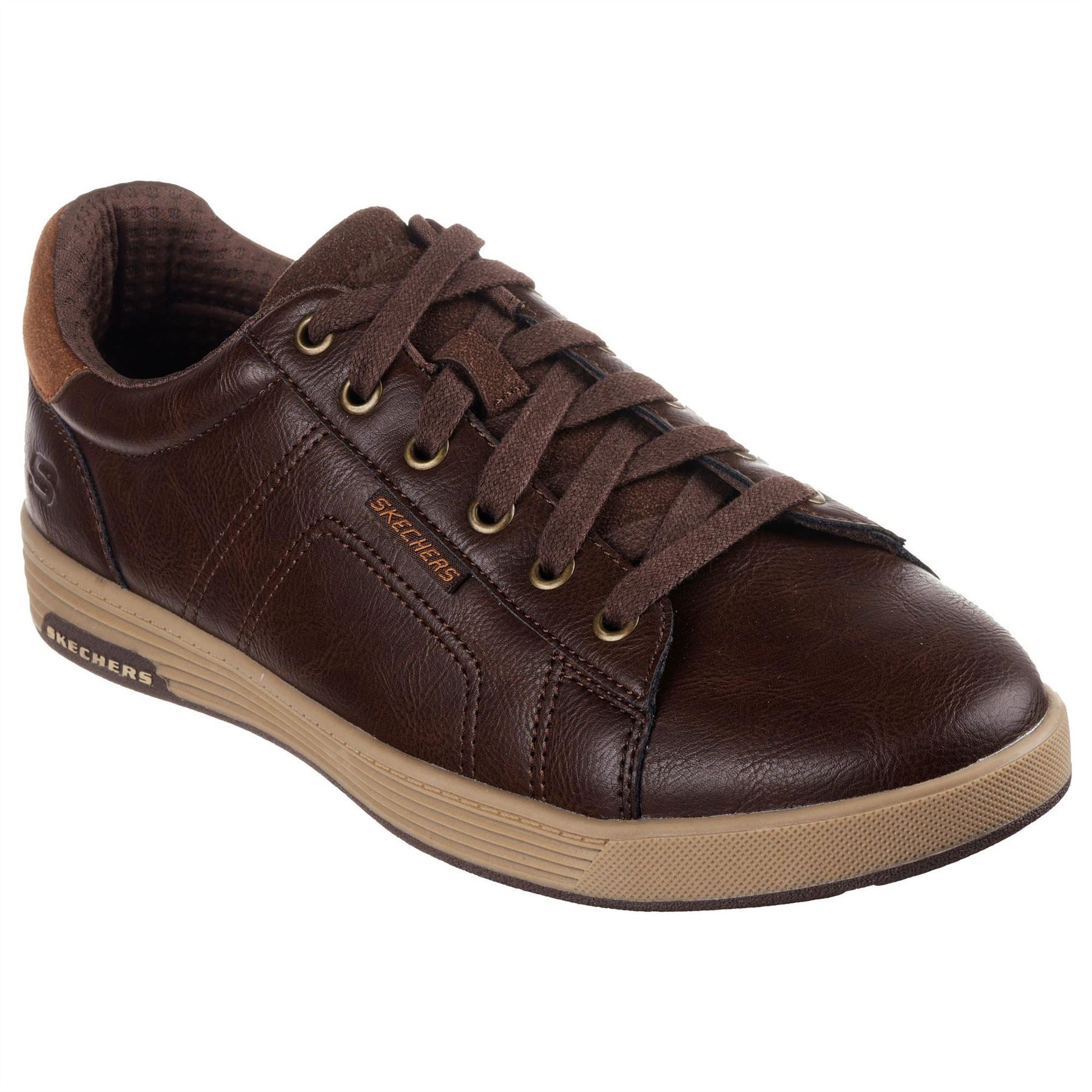 Skechers Smooth Toe Lace Up Smart Trainers