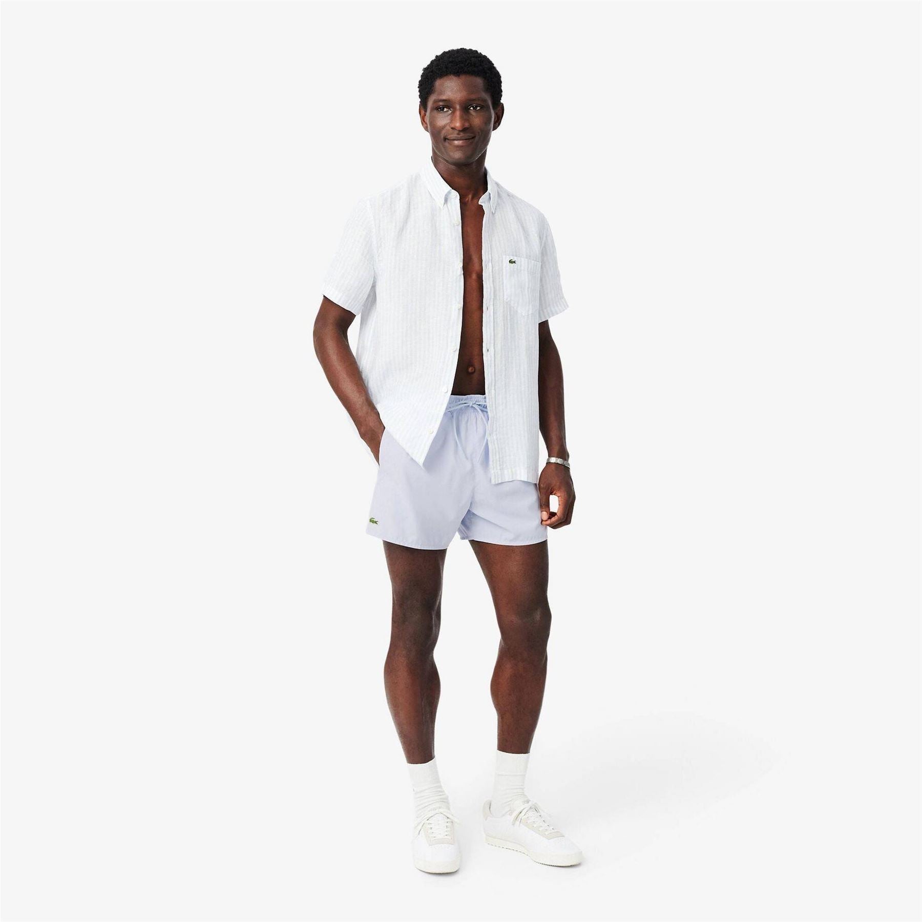Lacoste Mens Taff Swim Shorts