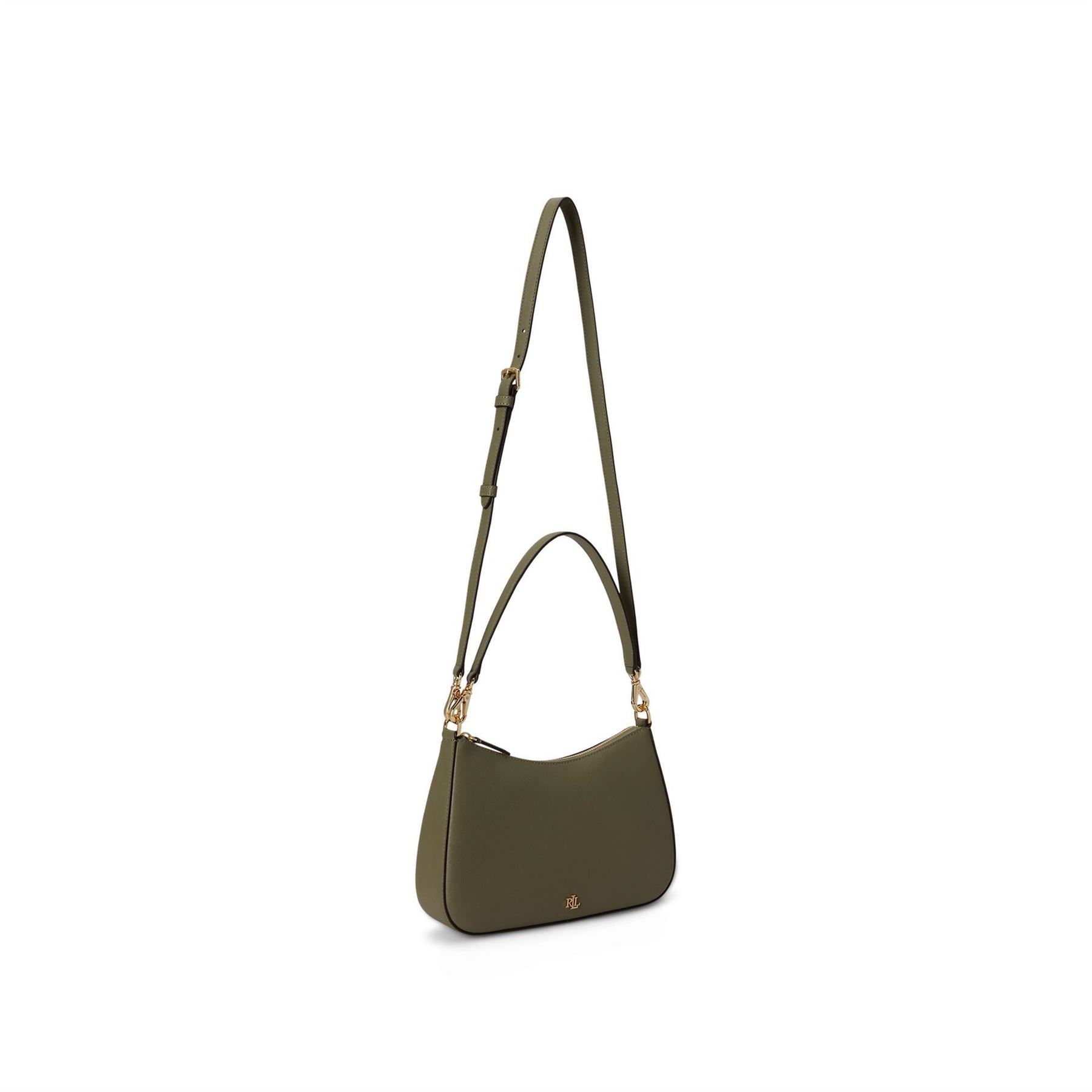 Lauren by Ralph Lauren Danni Leather Shoulder Bag