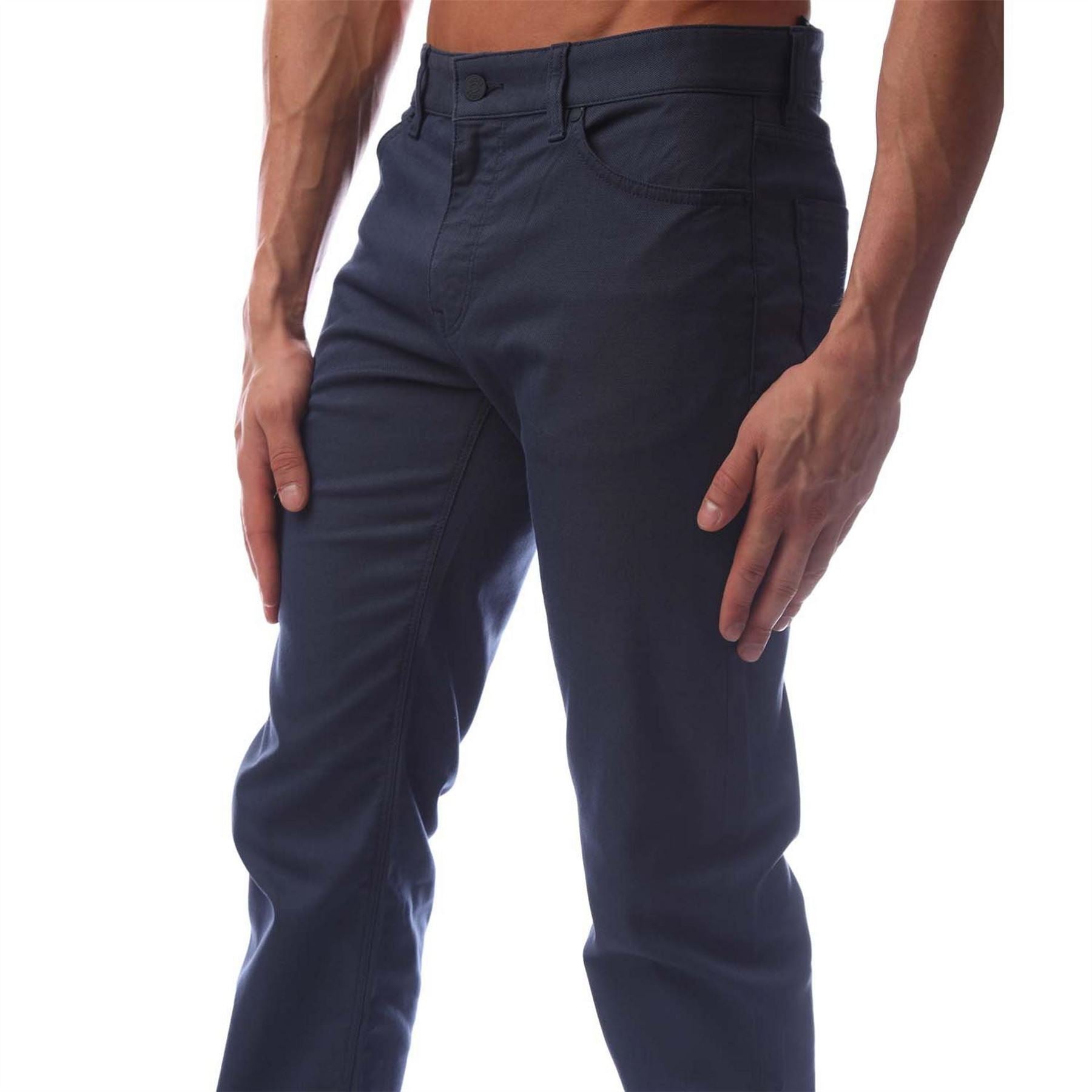 Boss Maine3 Solid Patterned Five Pocket Pants