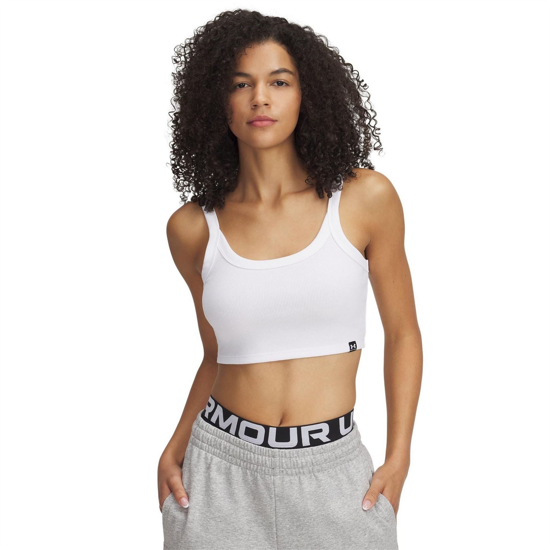 Under Armour Rib Baby Scoop Neck Box Tank