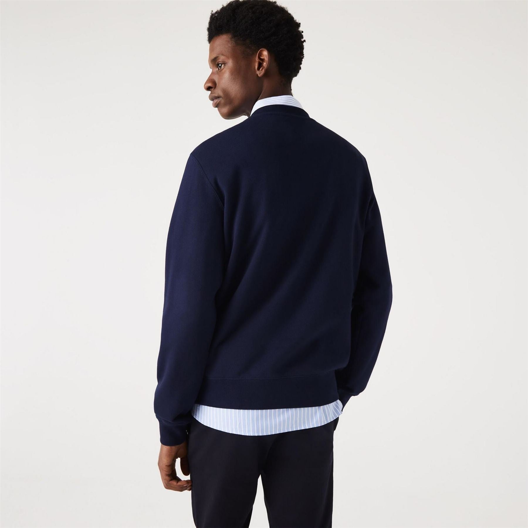 Lacoste Crocodile Print Regular Fit Long Sleeve Sweatshirt