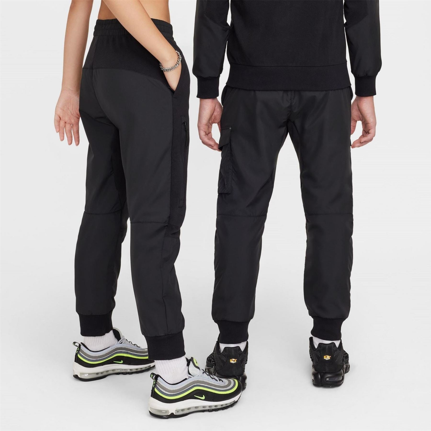 Nike Utility Solid Patterned Slim Joggers