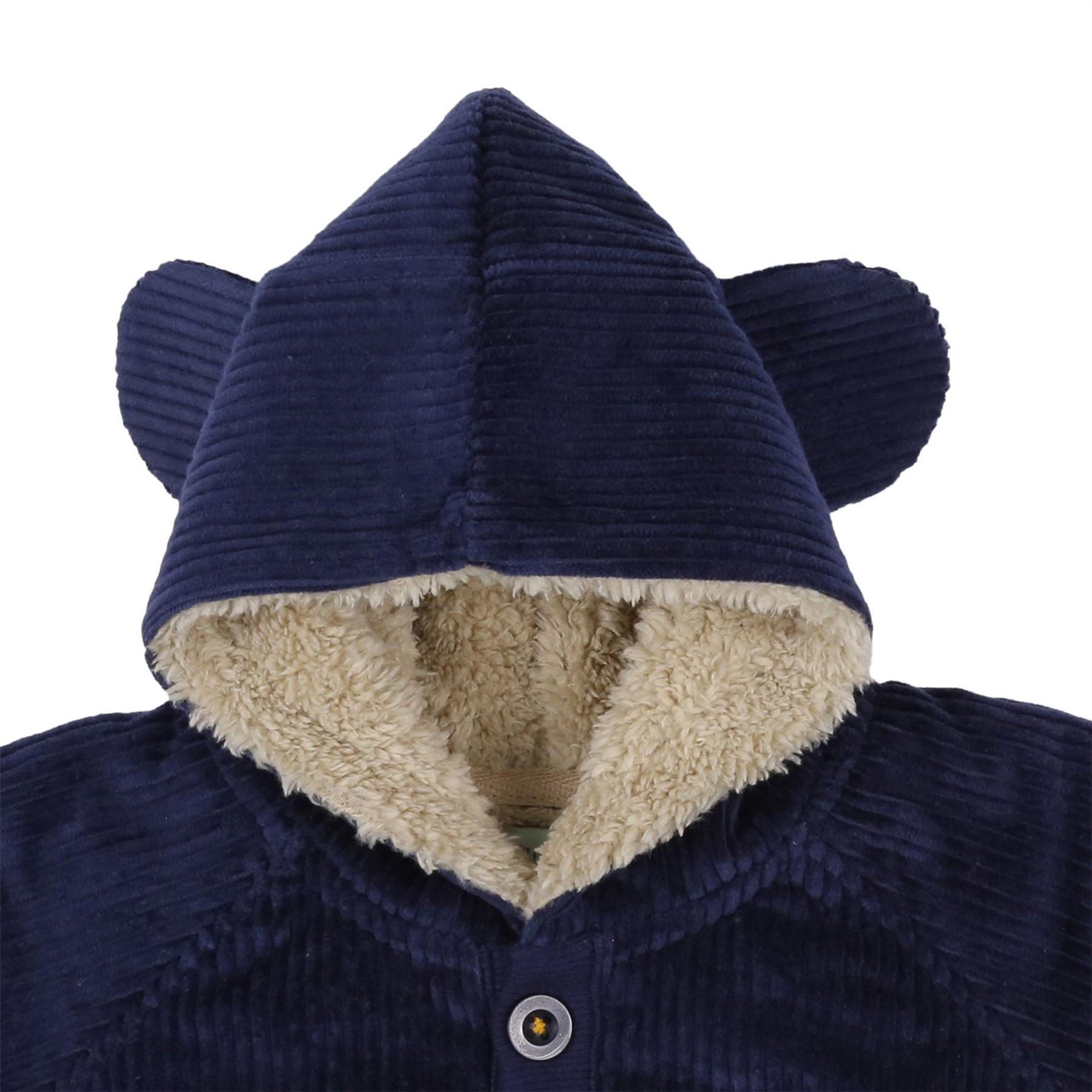 Lilly and Sid Bear Cord Coach Jacket