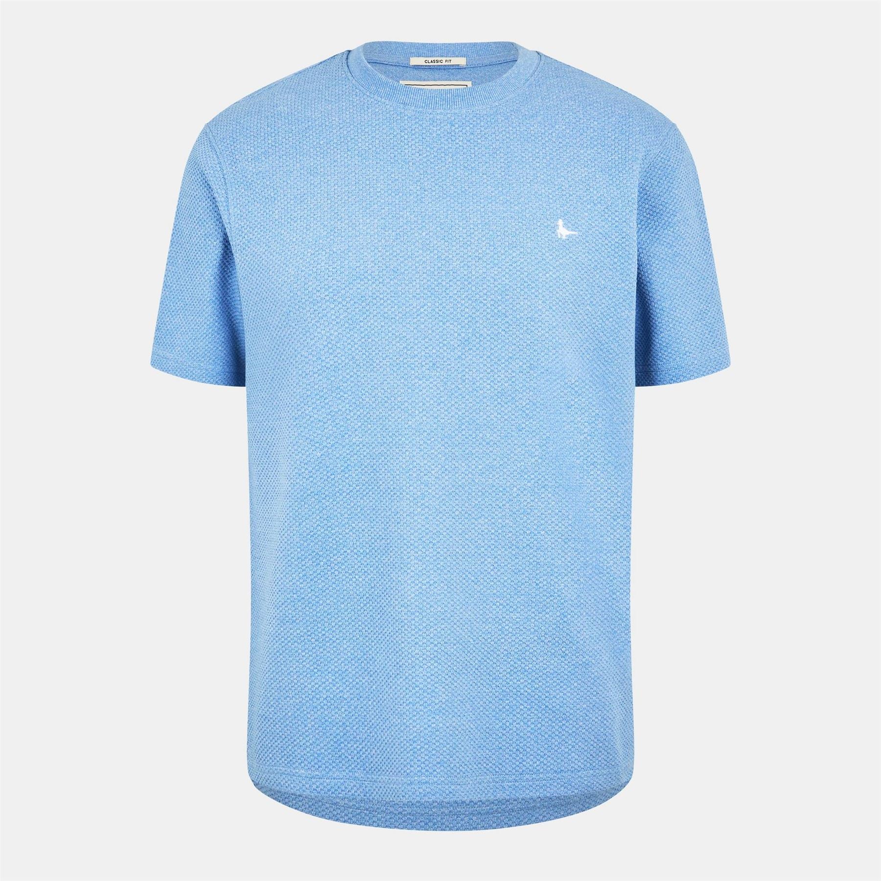 Jack Wills Regular Fit Bubble Texture Crew Neck T-Shirt