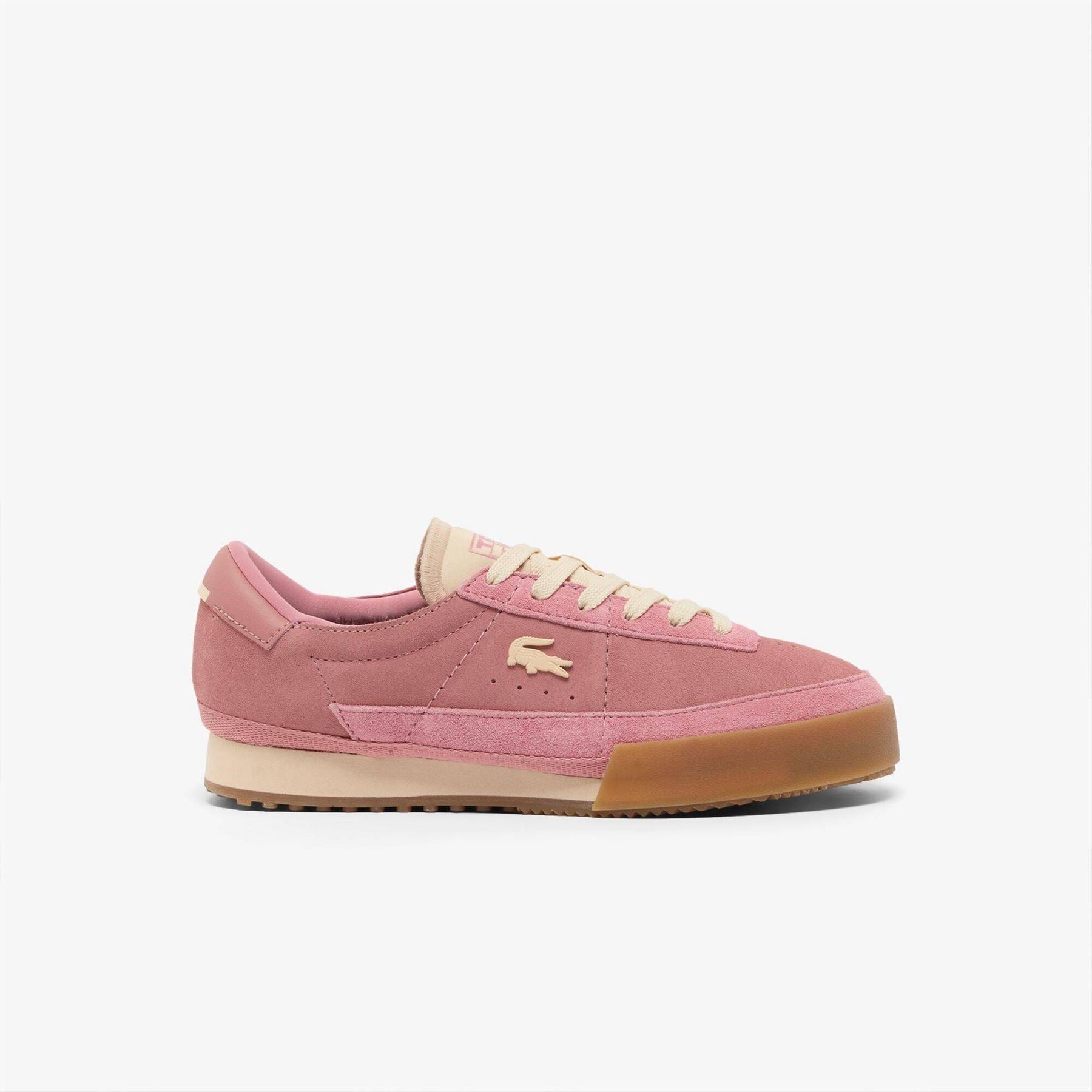 Lacoste Aura Crocodile Print Low Top Sneakers