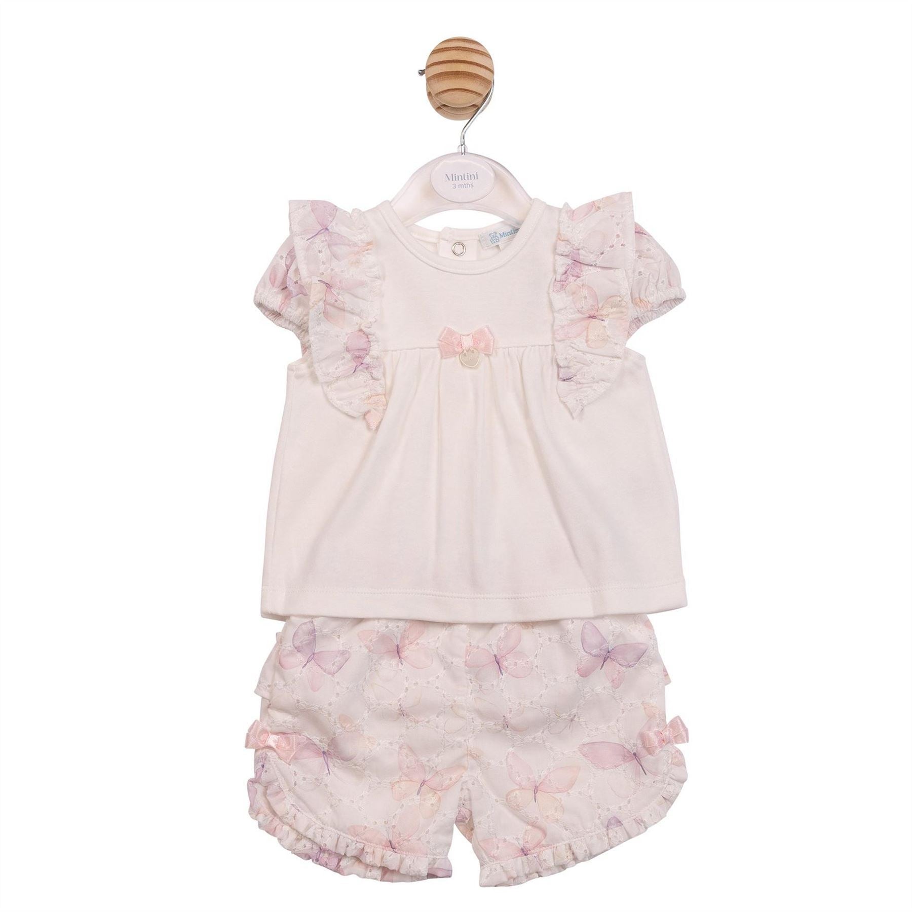 Mintini Baby Top And Short Pyjama Set