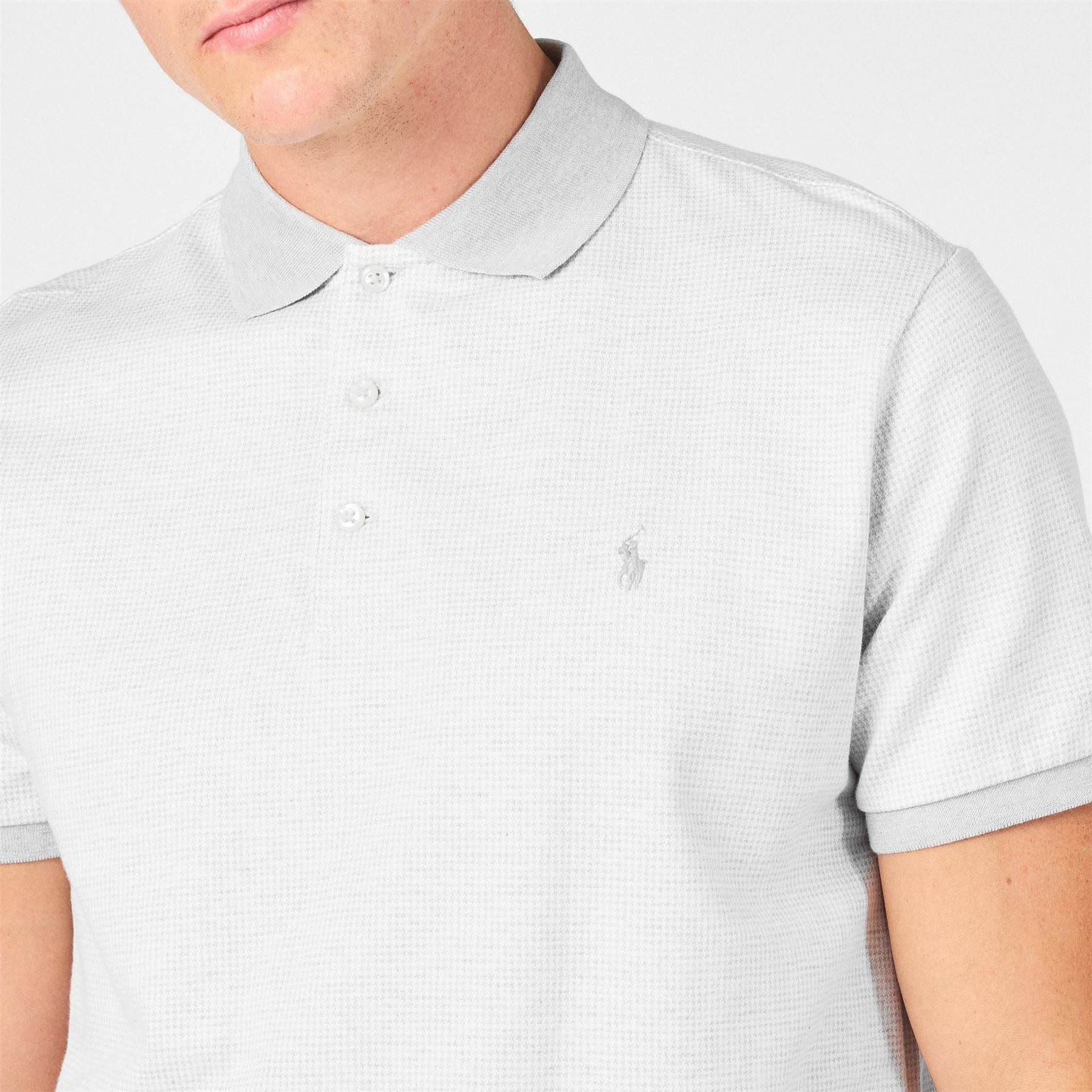 Polo Ralph Lauren Rib Collar Short Sleeve Polo Shirt