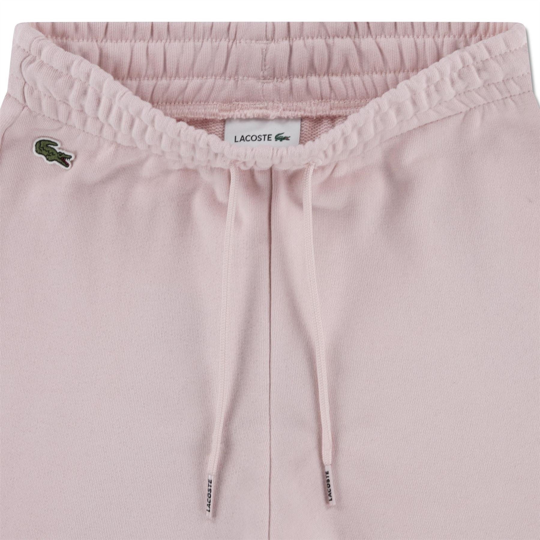 Lacoste Logo Crocodile Solid Patterned Wide Sweatpants