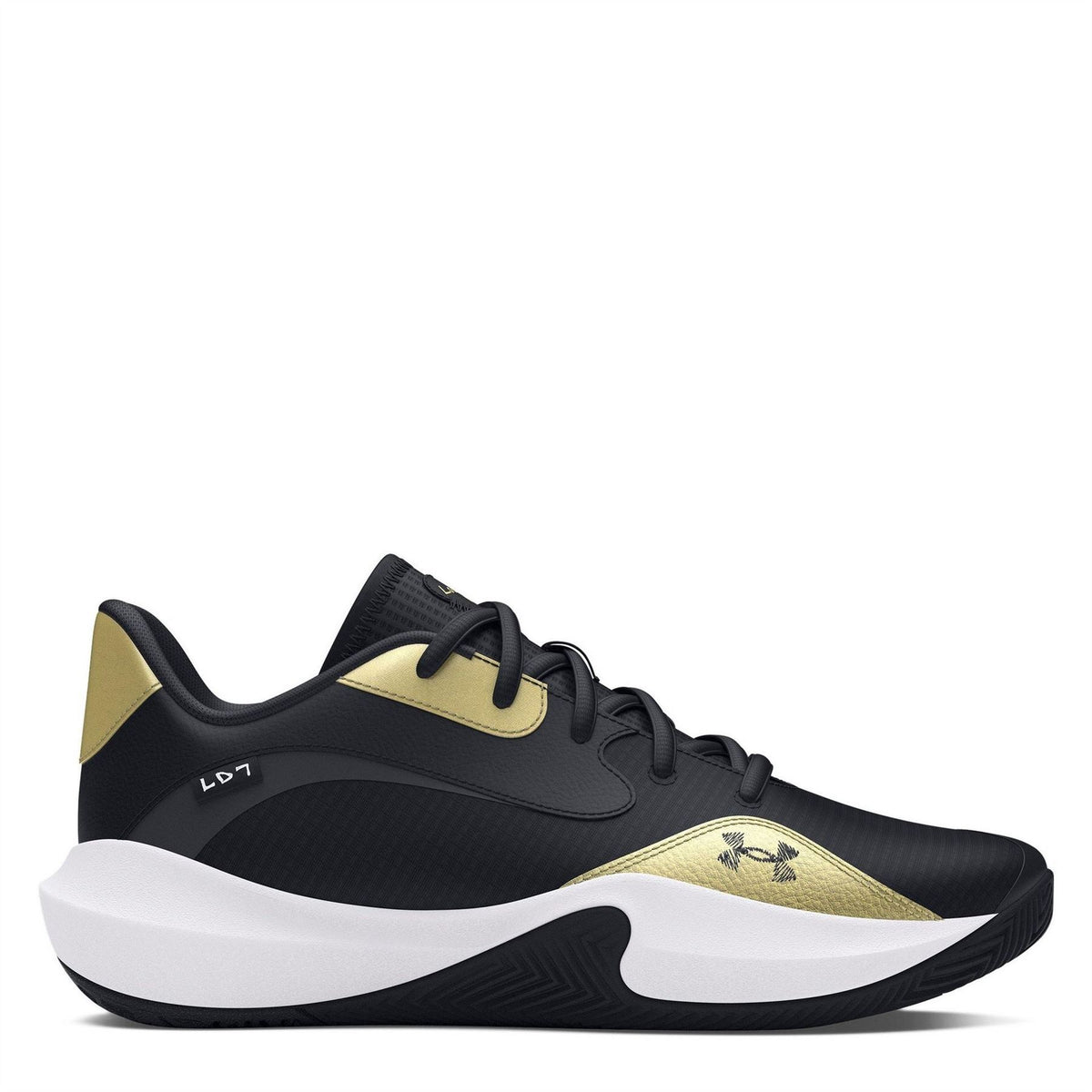 Under Armour Mens Armour Ua Lockdown 7 Low Basketball Trainers