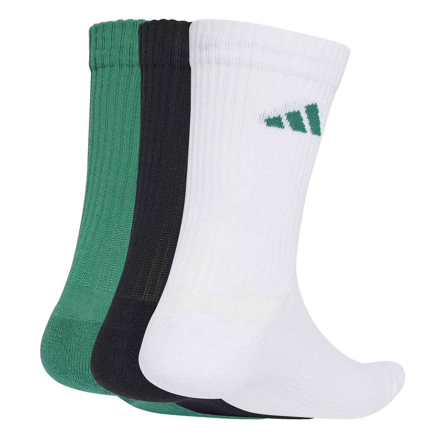 adidas 3 Pack Crew Socks Adults