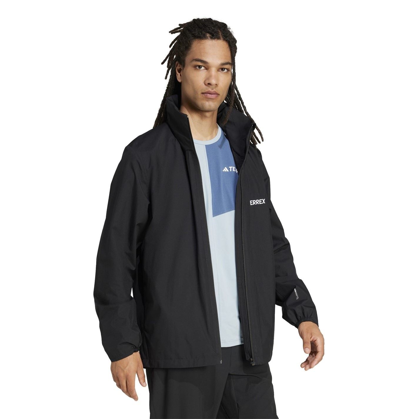 adidas Mens Terrex Multi Essentials 2 Layer Rain Jacket