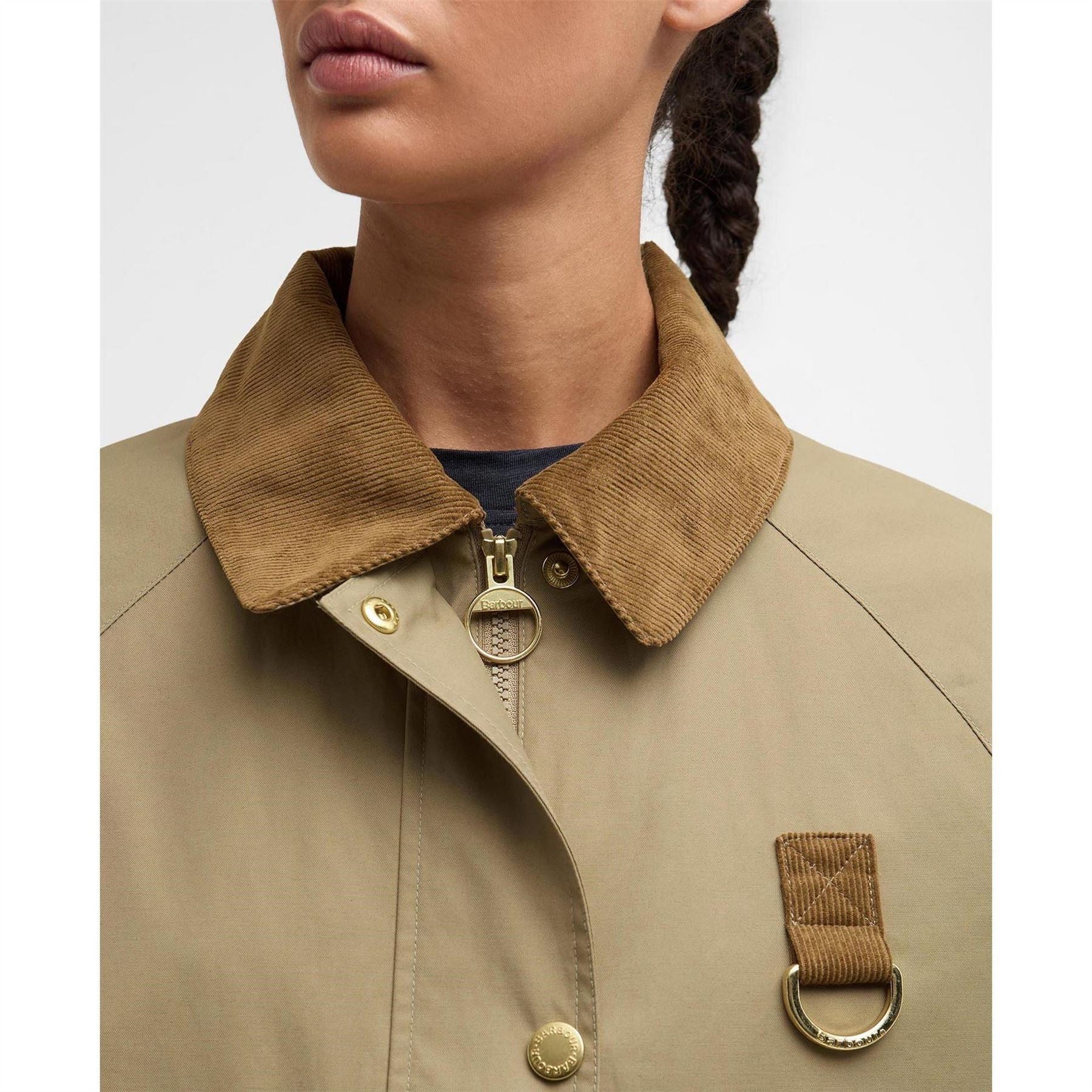 Barbour Phoebe Long Sleeve Full Zip Barn Jacket