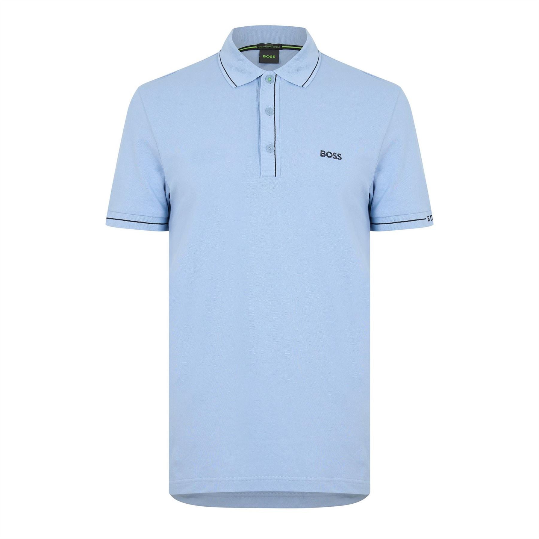 Boss Collared Neck Short Sleeve Regular Fit Shirt