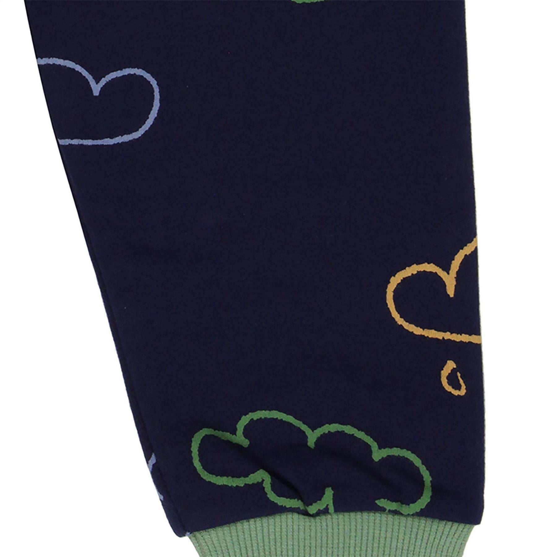 Lilly and Sid Closed Hem Fleece Joggers