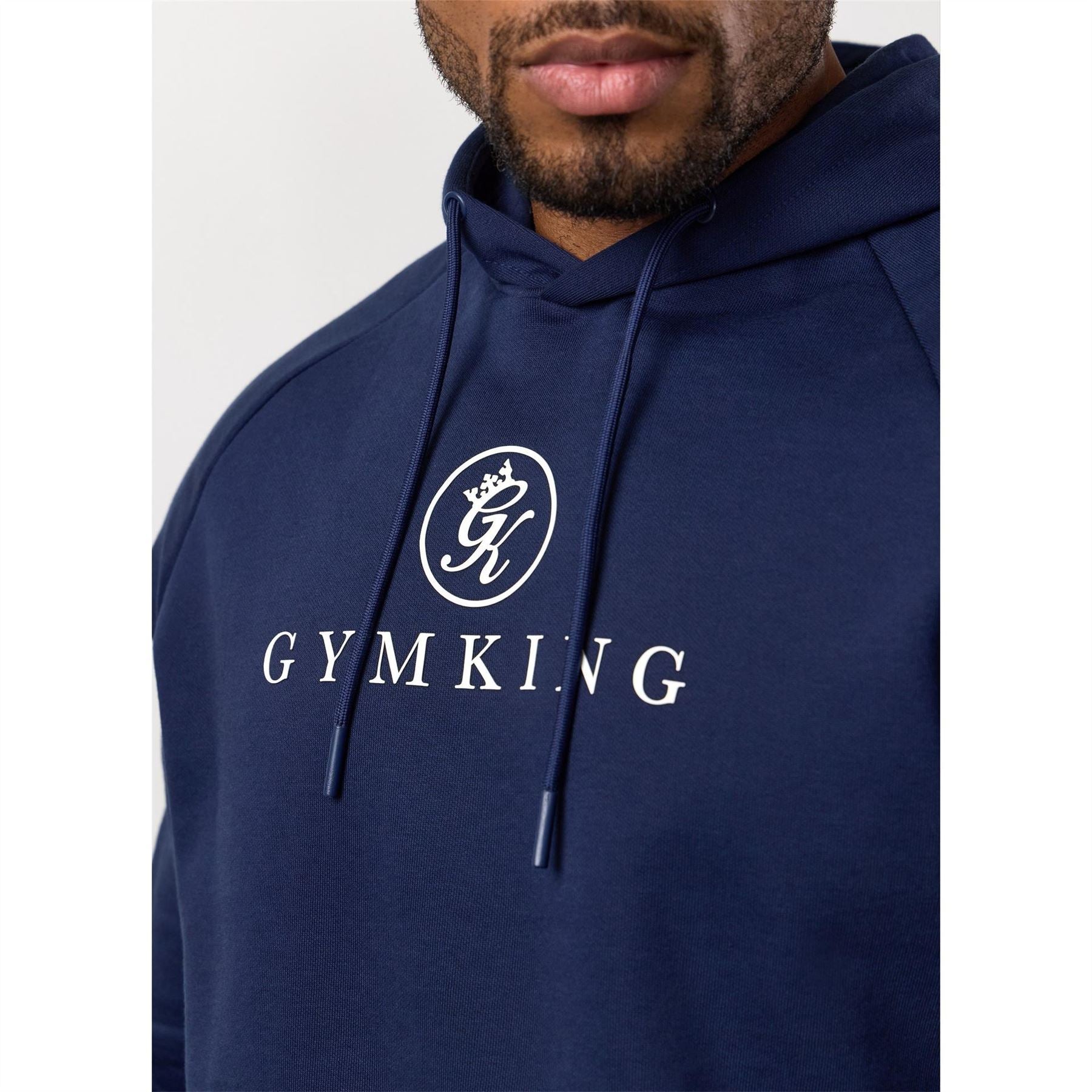 Gym King Pro Cotton Long Sleeve Over The Head Hoodie
