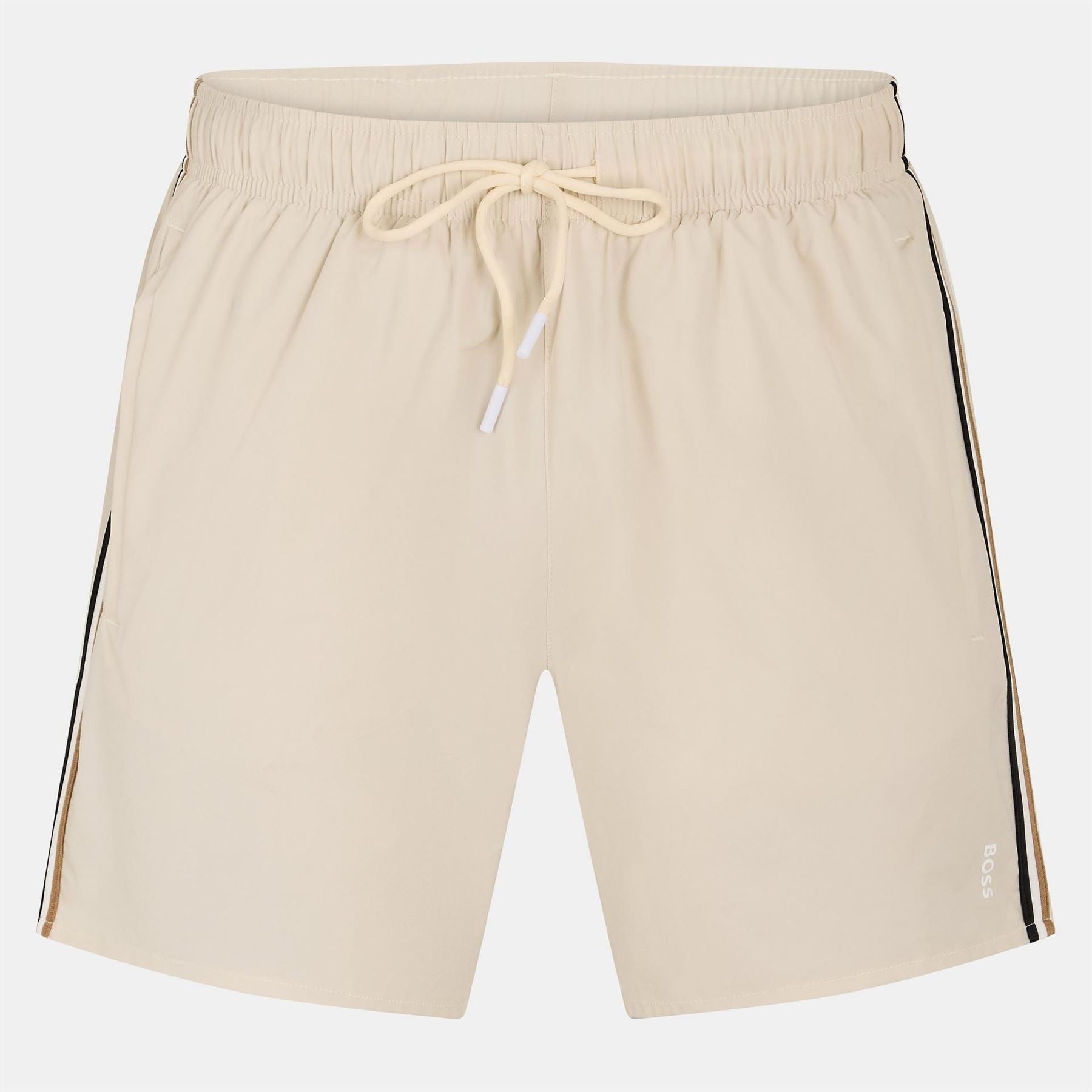 Boss Iconic Solid Patterned Regular Fit Swim Trunk