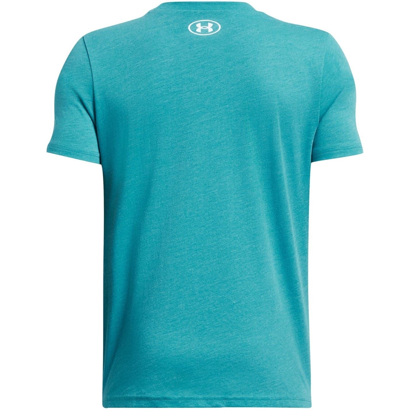 Under Armour Logo Print Regular Fit Lettering Crew Neck T-Shirt