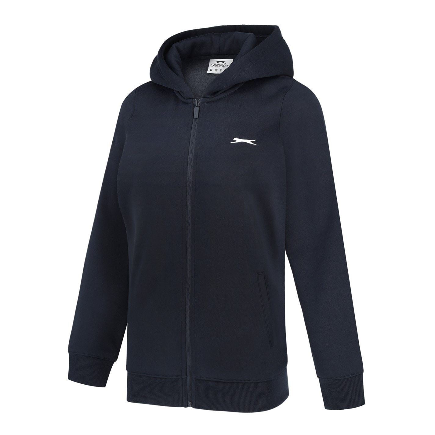 Slazenger Womens Fitted Full Zip Hoodie