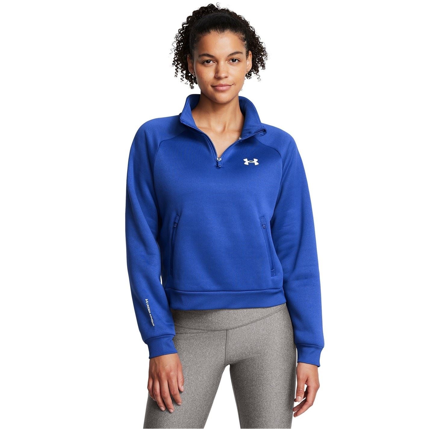 Under Armour Womens Armour Ua Fleece Pro HalF-Zip Hoody