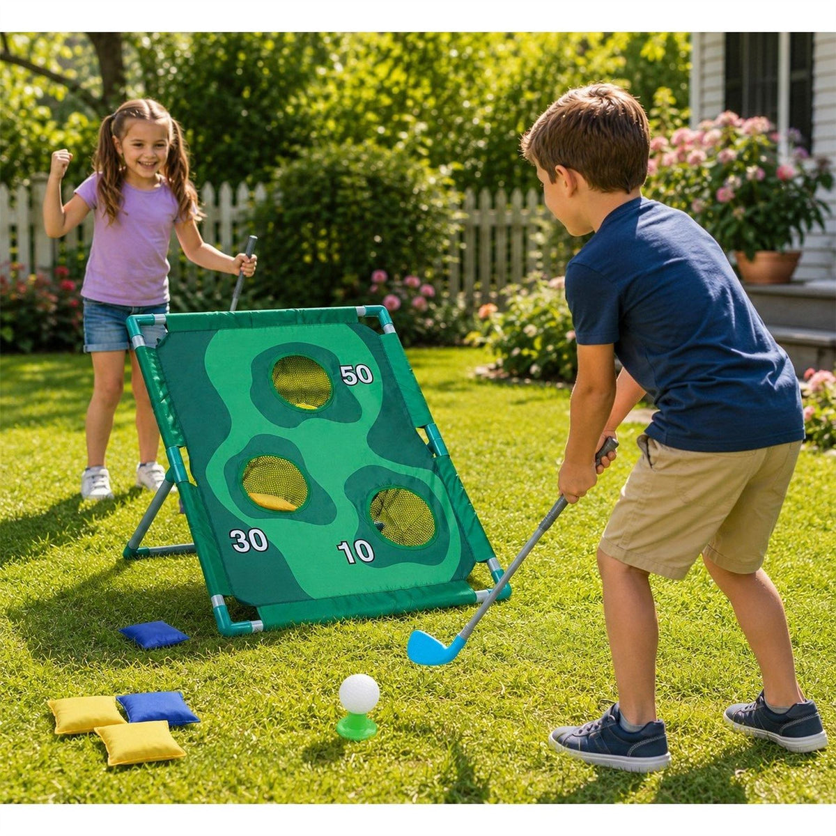 Eddy Toys In 1 Golf And Throw Game For Kids