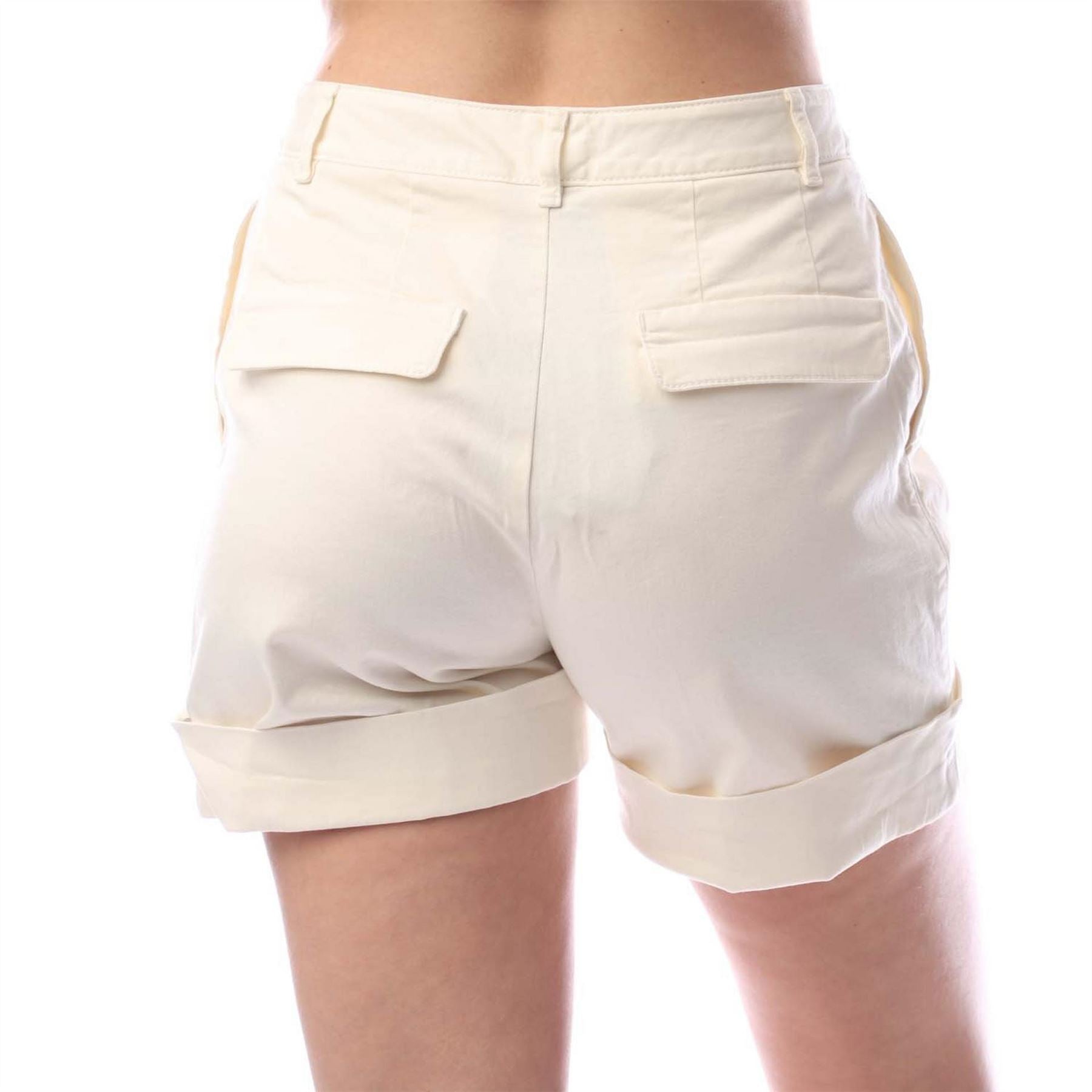 Boss Tasandriad High Waisted Relaxed Fit Denim Shorts