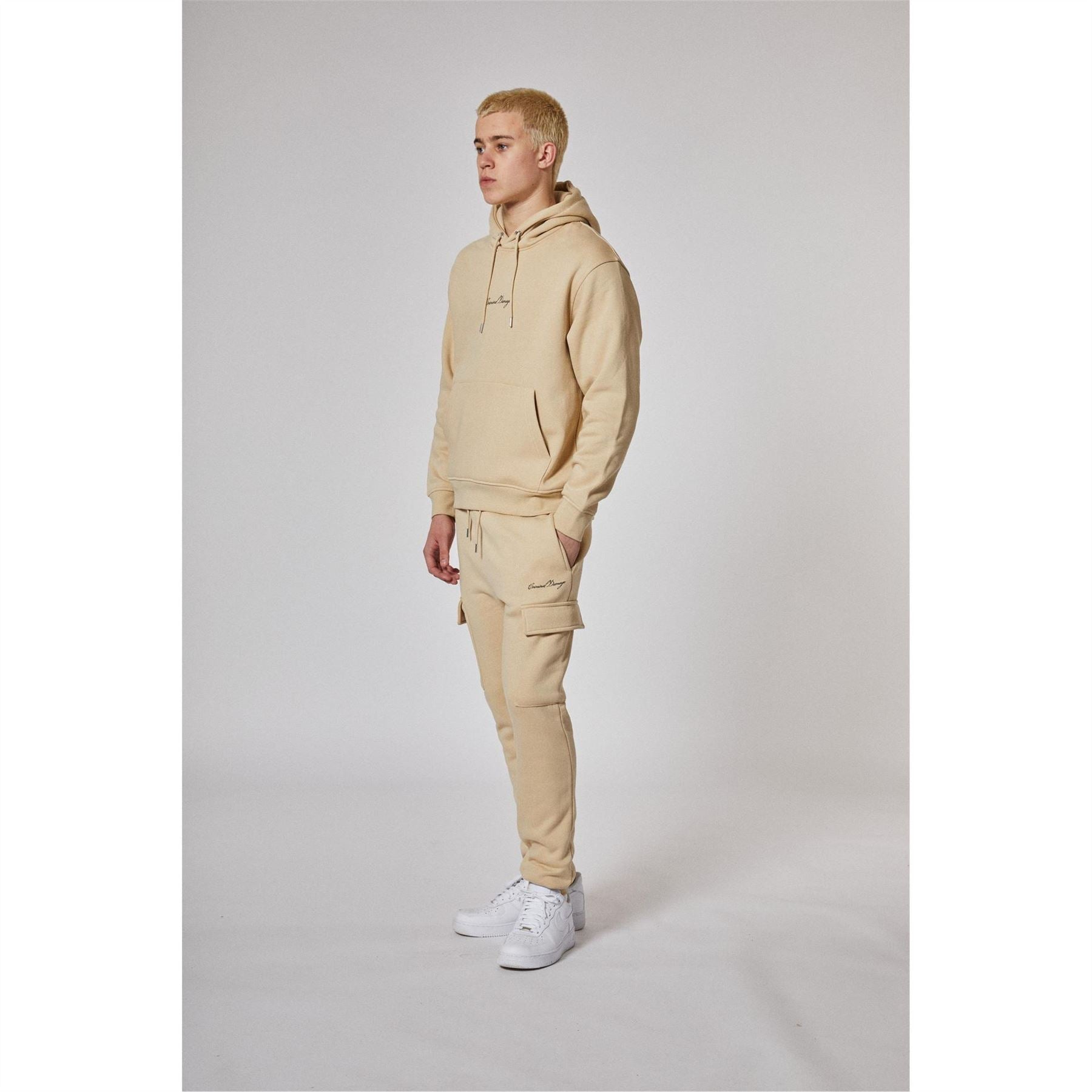 Criminal Damage Cali Hooded Relaxed Fit Sweat Jacket