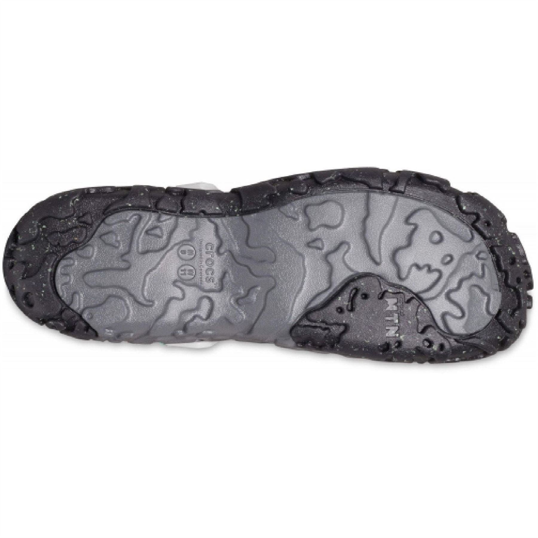 Crocs Train Atlas Shuv Clogs with Marble Pattern