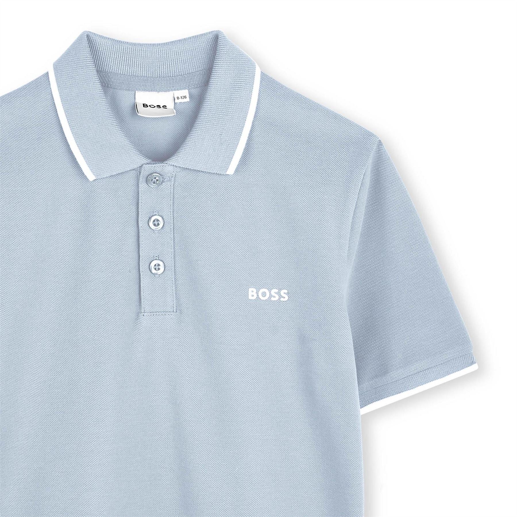 Boss Small Logo Polo Shirt, Logo Detail