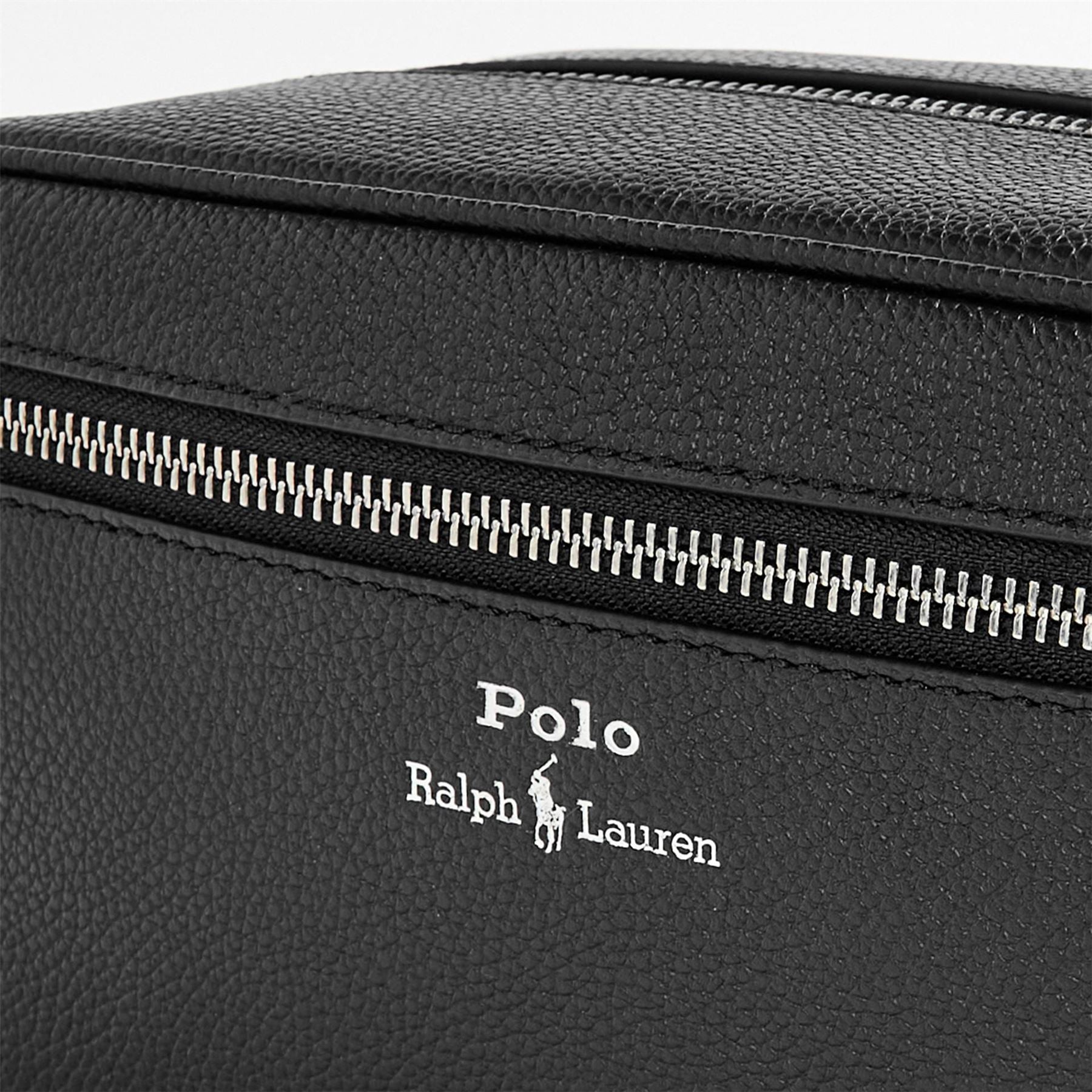 Polo Ralph Lauren Rectangle Shape Wash Bag with Silver Tone Hardware