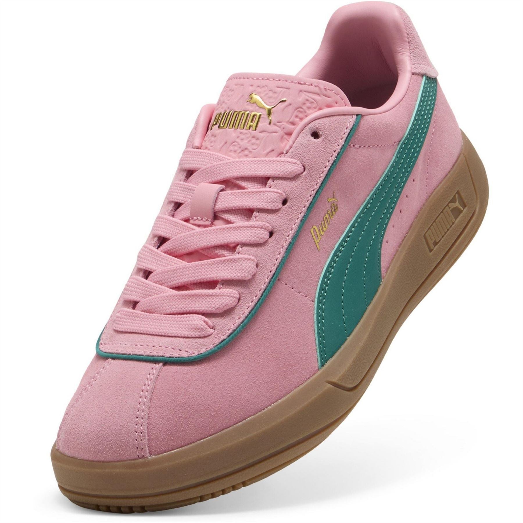 Puma Club Klassika Low Top Flat Heel Sneakers