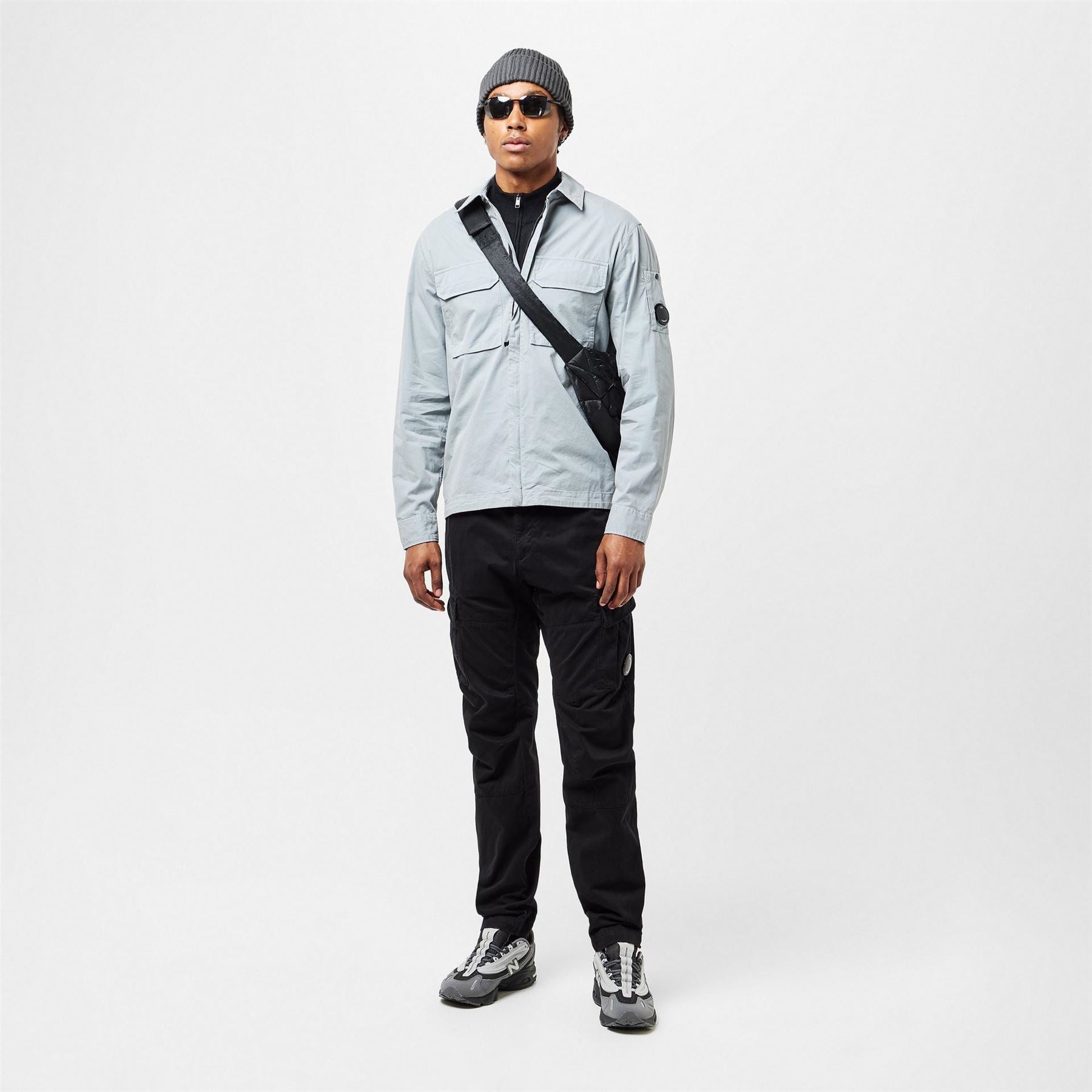 CP Company Solid Patterned Straight Cargo