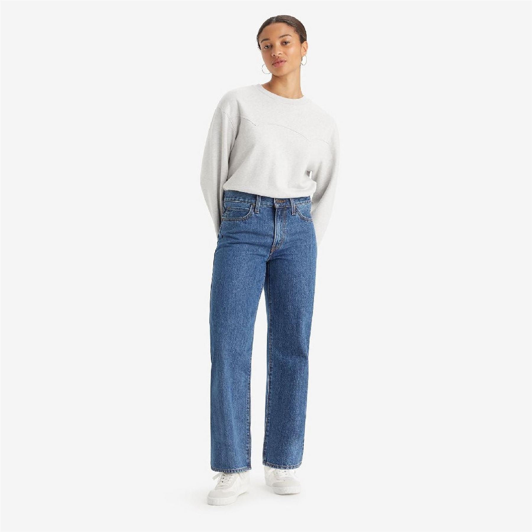 Levis Baggy High Rise Five Pocket Jeans