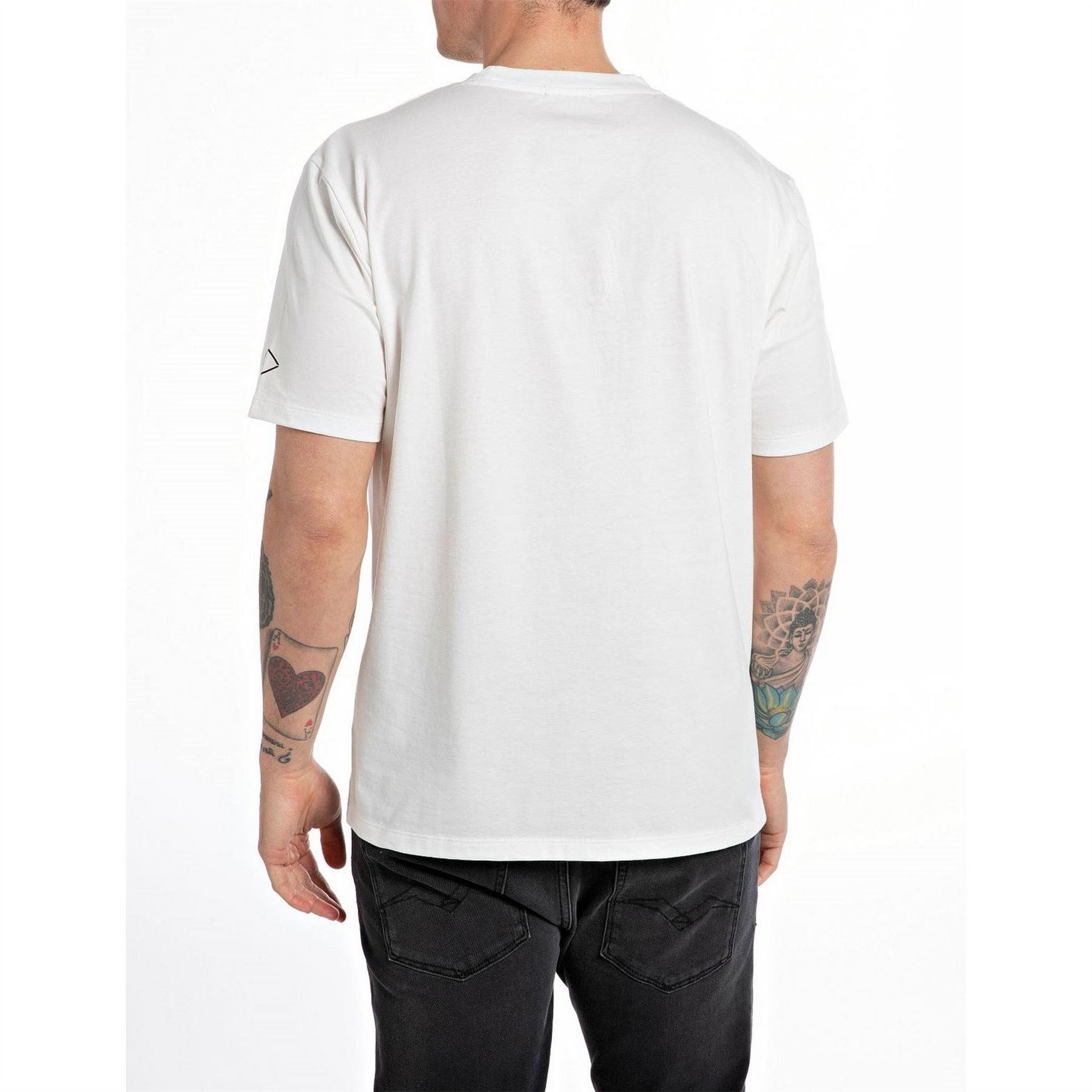 Replay Tiger Snake Regular Fit T-Shirt