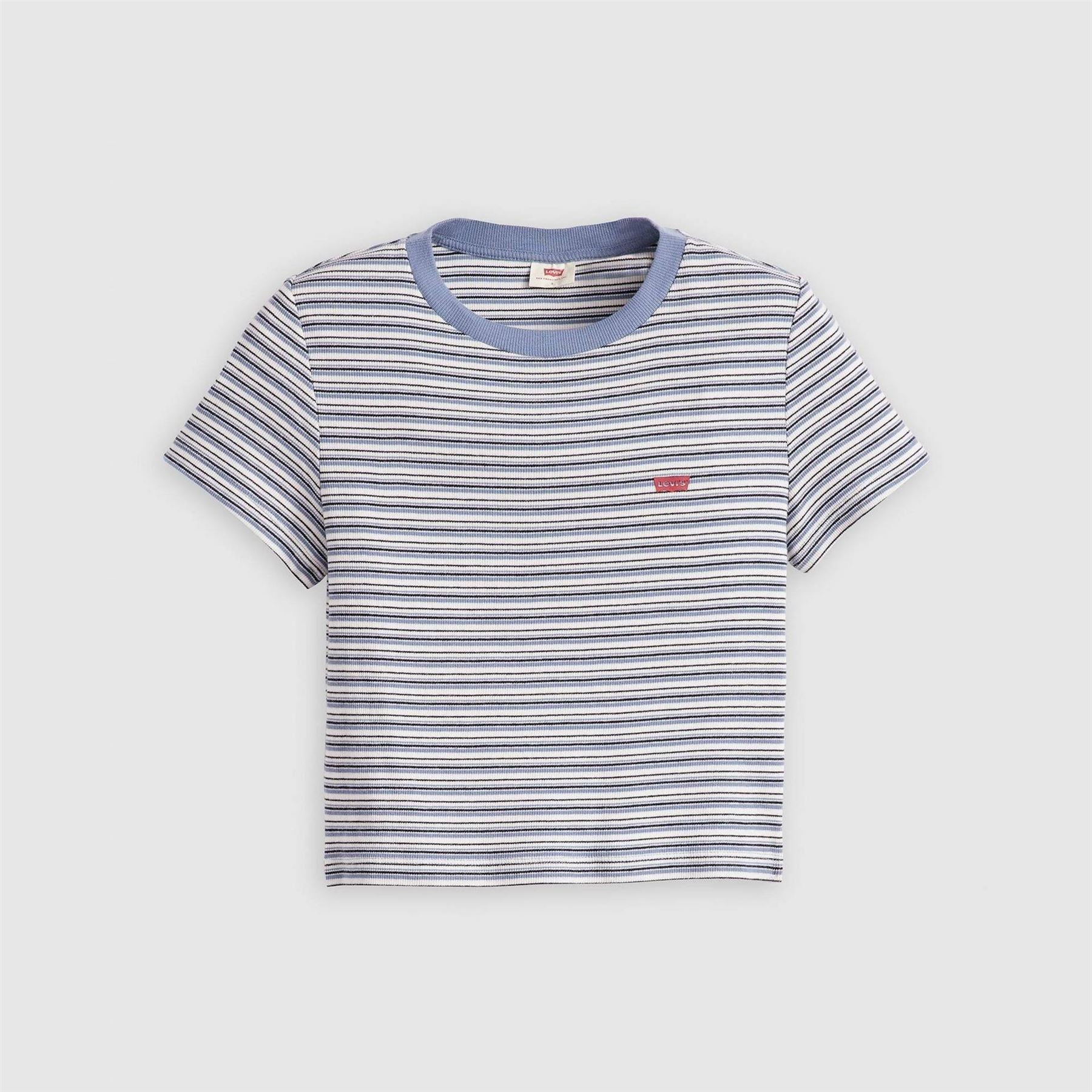 Levis Essential Sporty Cropped Slim Fit Crew Neck T-Shirt