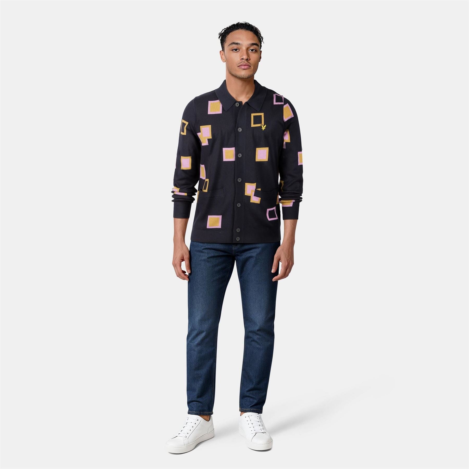 Lyle and Scott Zip Long Sleeve Regular Fit Sweater