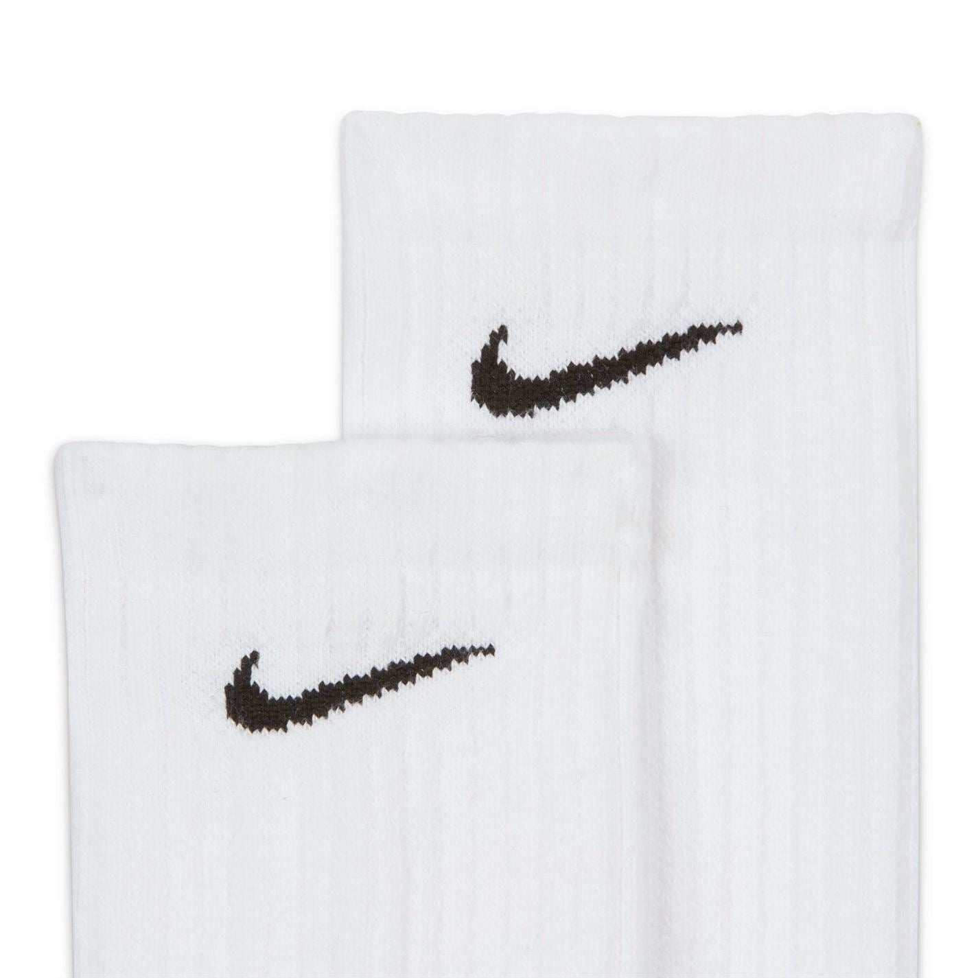 Nike Everyday 3 Pack Cotton Cushioned Crew Socks Unisex