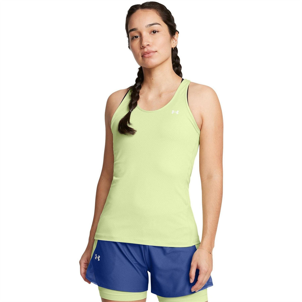 Under Armour Womens Armour Tech Mesh Racer Tank Gym Vest
