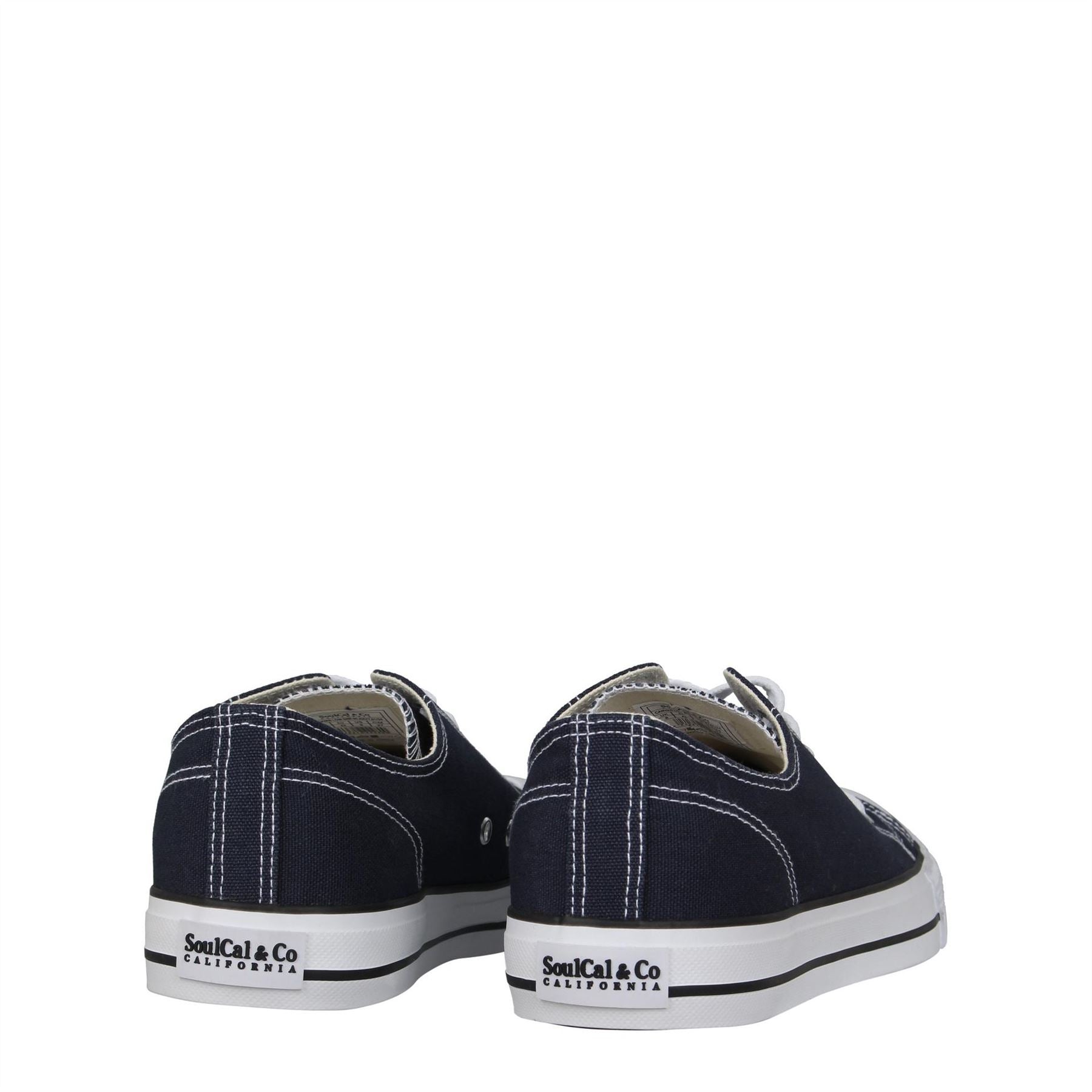 SoulCal Mens Canvasas Low Trainers
