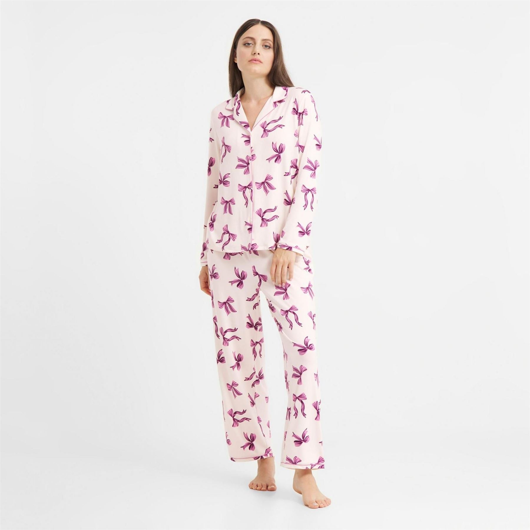 Urban Threads Long Sleeve Pyjama Set
