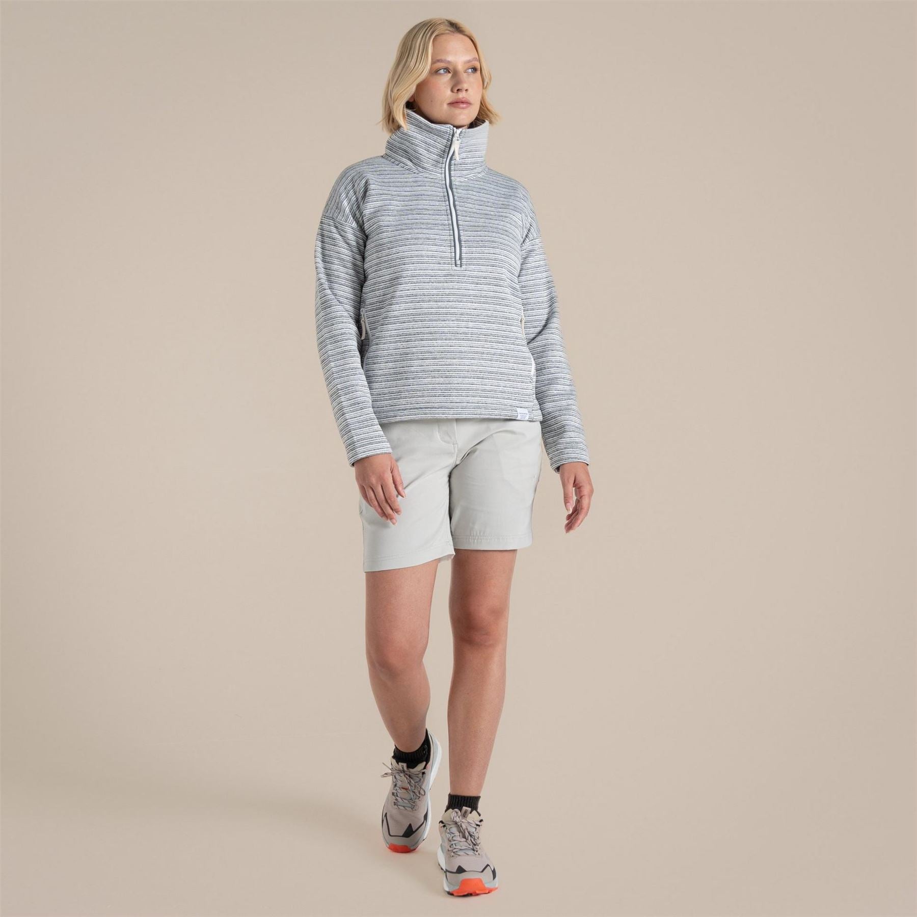 Craghoppers Daisy Zip Neck Long Sleeve Sweatshirt